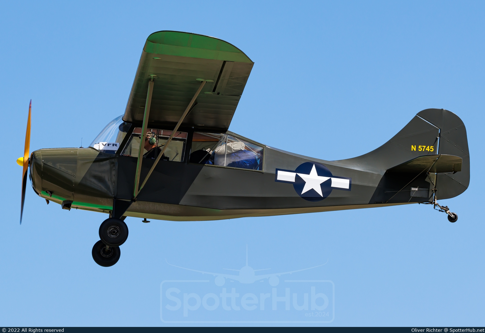 Photo of N5745 - Aeronca 7AC Champion [Amateur Homebuilt] operated by Private