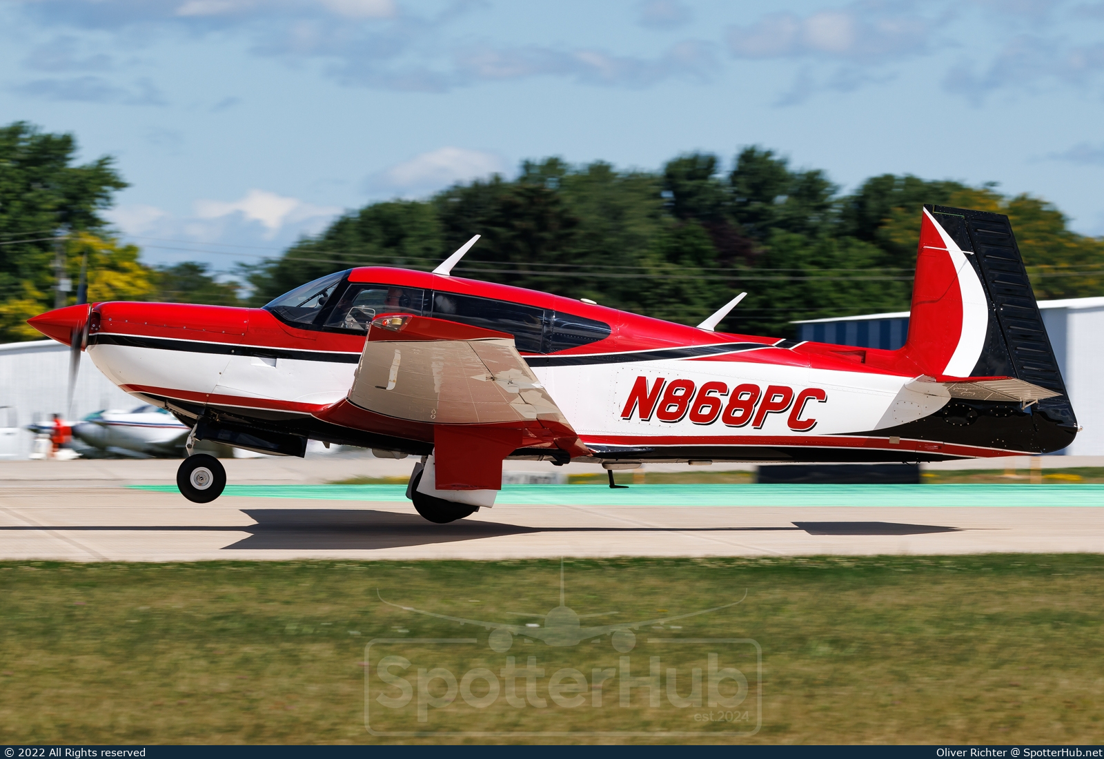 Photo of N868PC - Mooney M20K 231 operated by Private