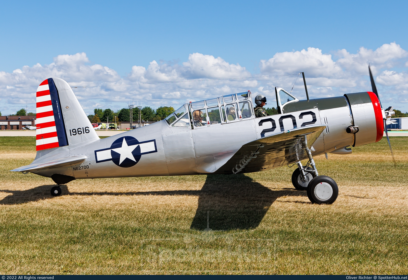Photo of N62700 - Vultee BT-13A Valiant operated by Private