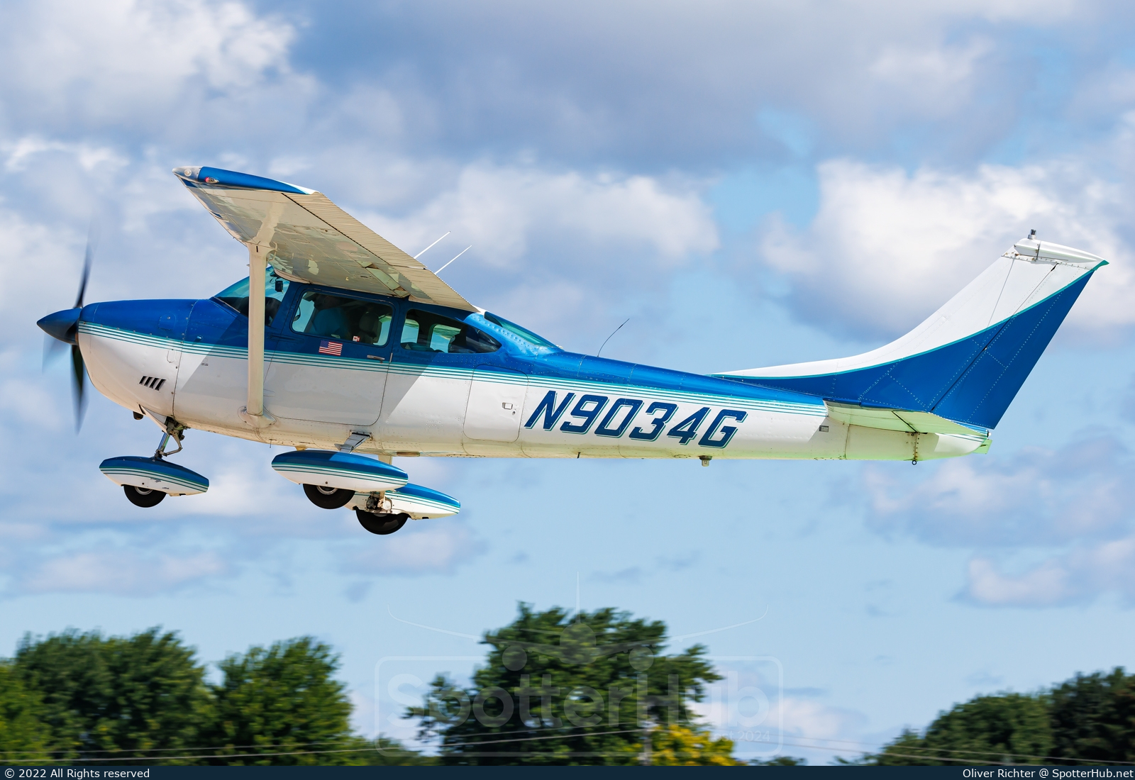 Photo of N9034G - Cessna 182N Skylane operated by Private