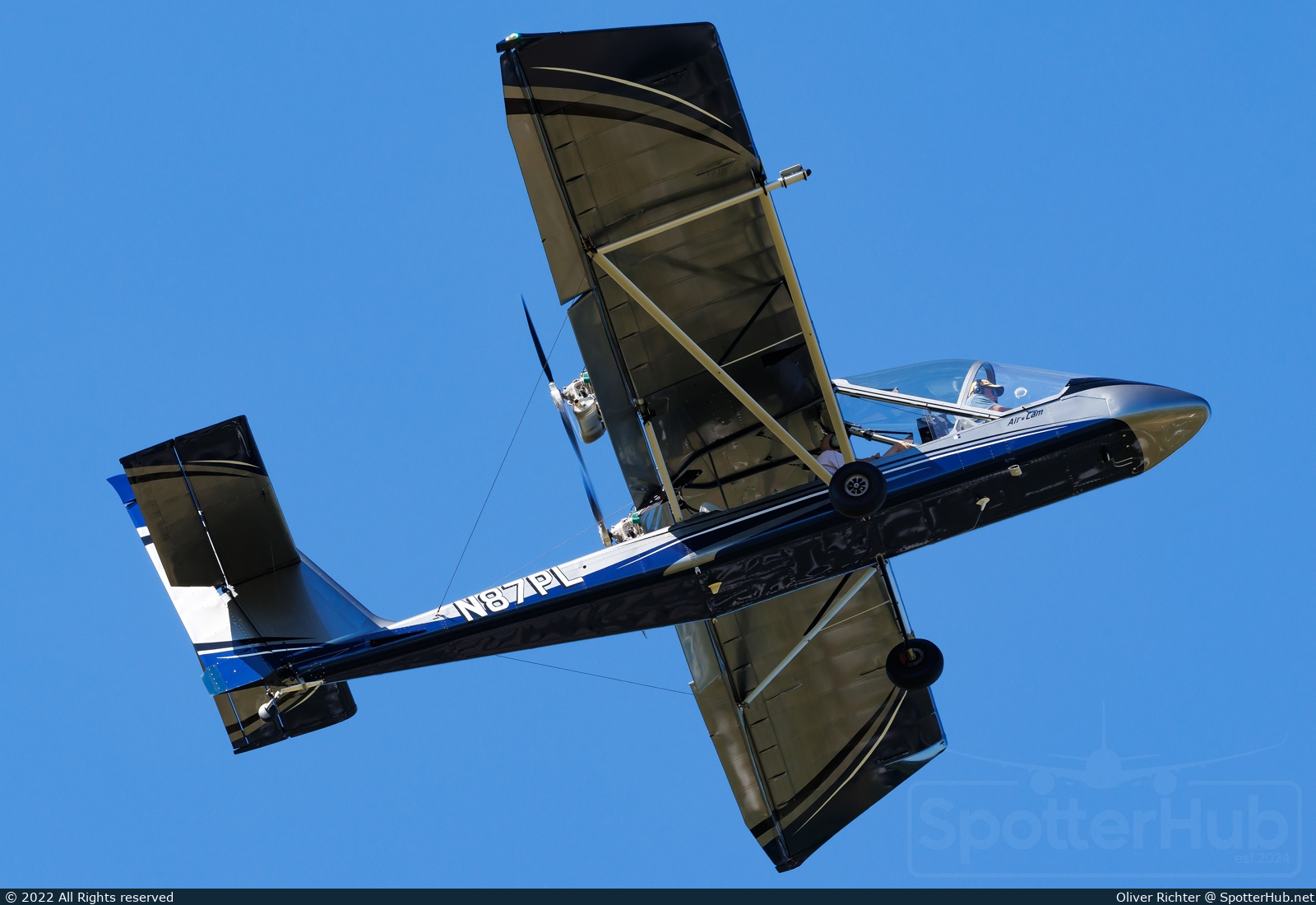 Photo of N87PL - Lockwood AirCam operated by Private