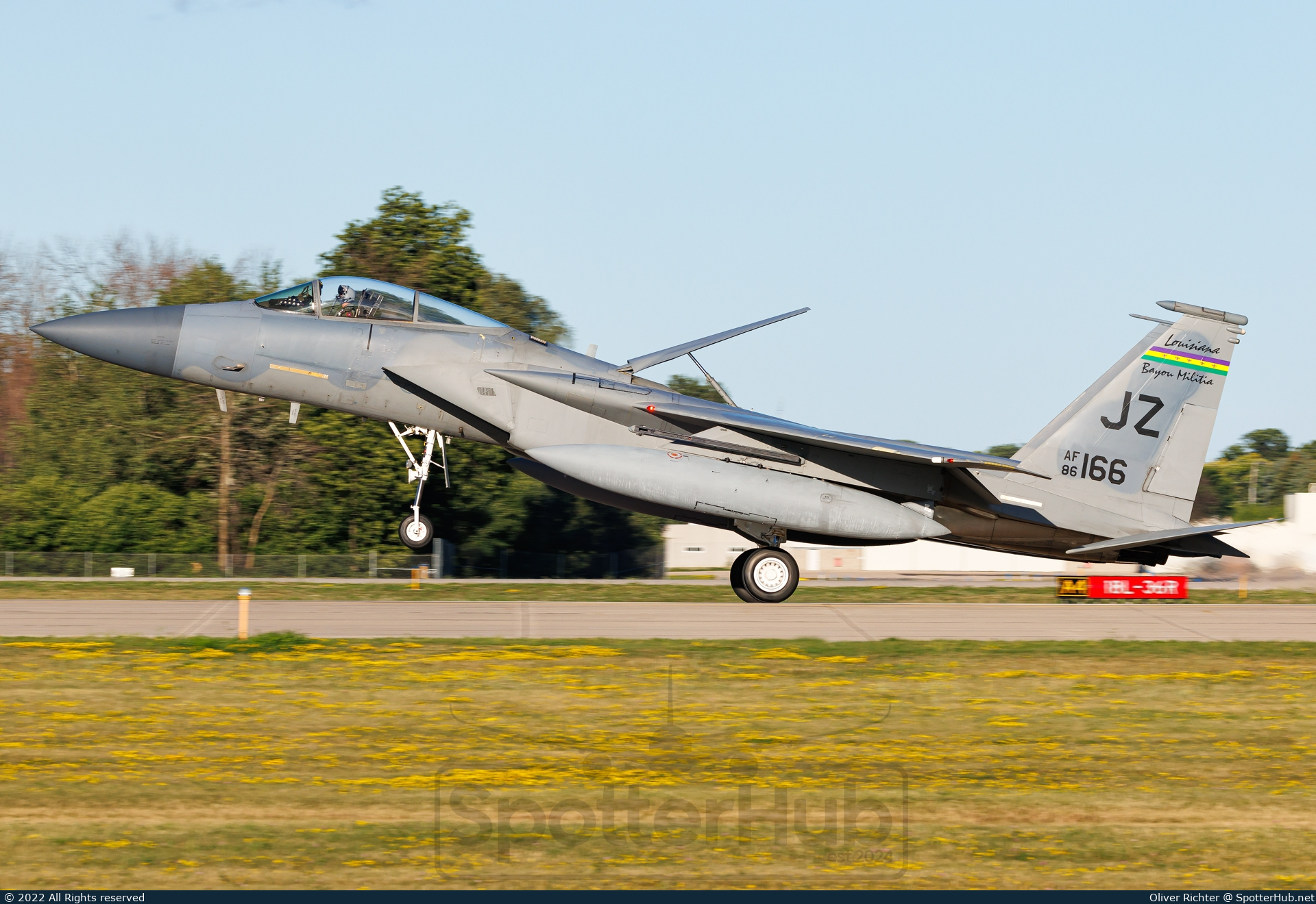 Photo of 86-0166 - McDonnell Douglas F-15C Eagle operated by US Air Force