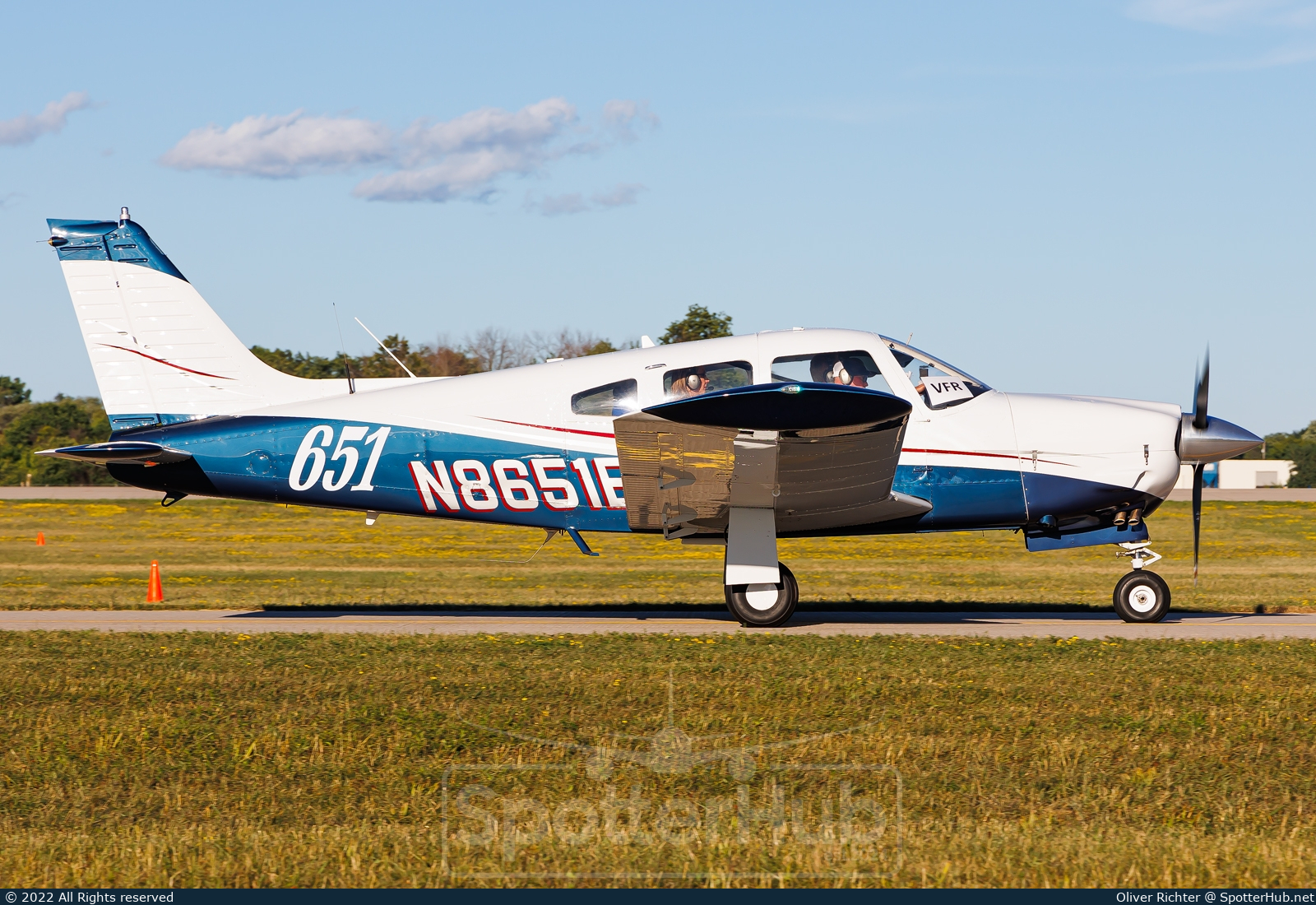Photo of N8651E - Piper PA-28R-200 Cherokee Arrow II operated by Private