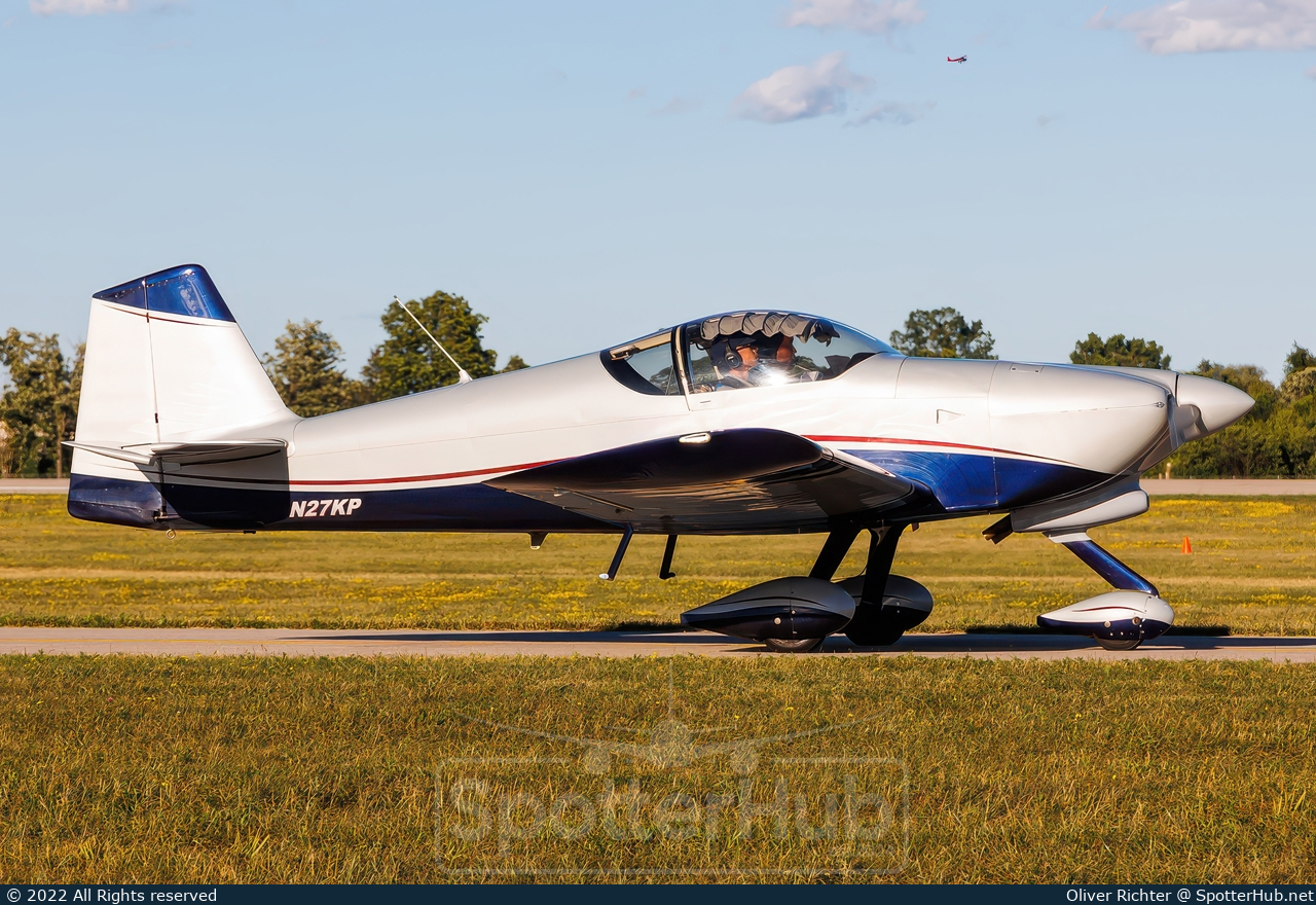 Photo of N27KP - Vans RV-6A operated by Private