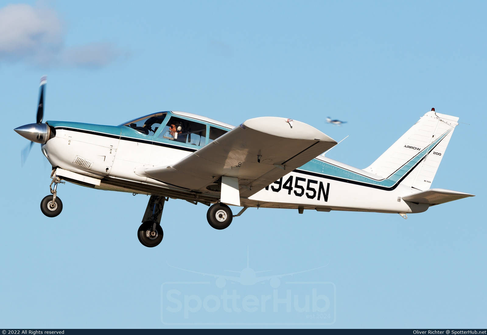 Photo of N9455N - Piper PA-28R-200 Cherokee Arrow operated by Private