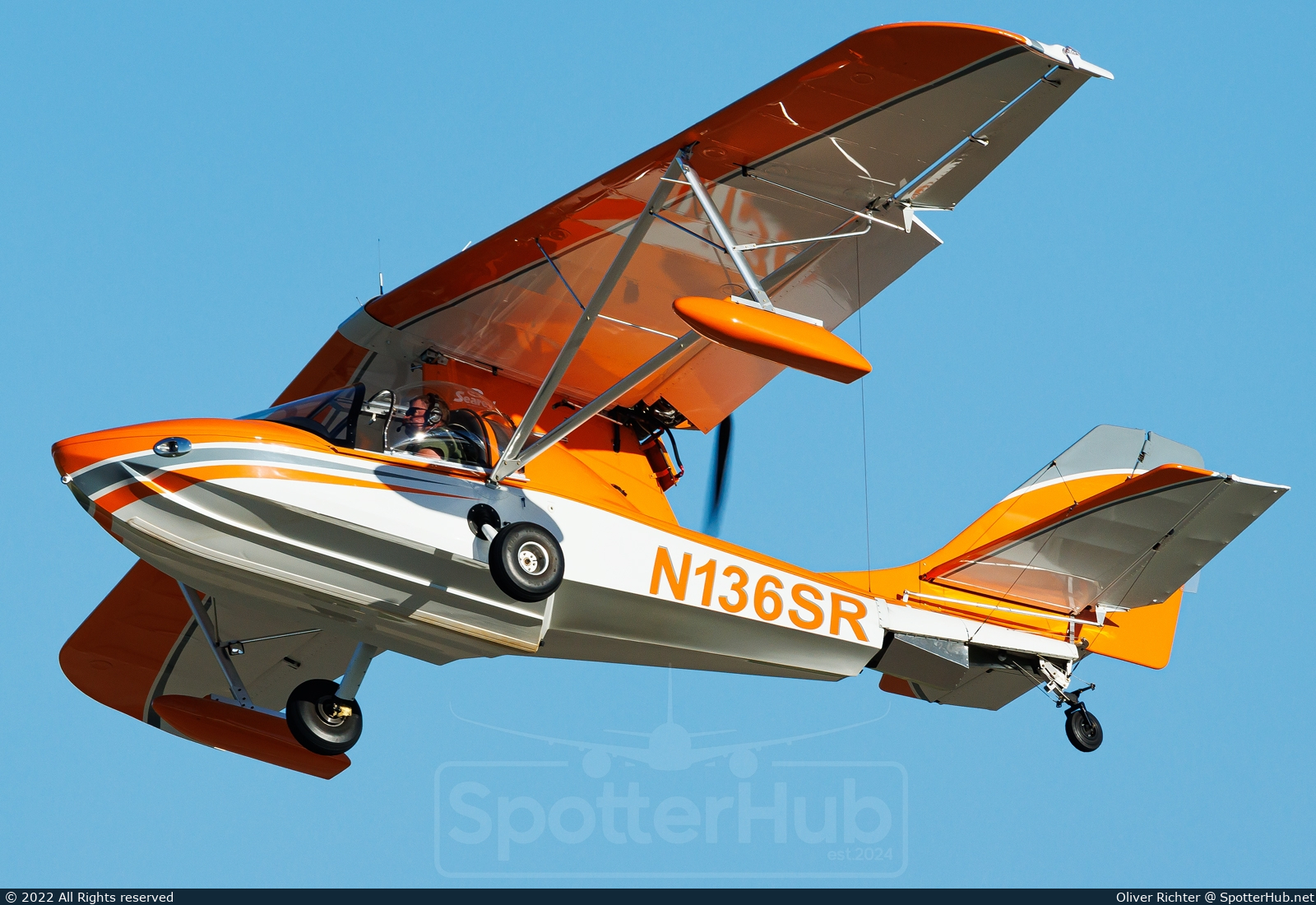 Photo of N136SR - Progressive Aerodyne SeaRey LSA operated by Private