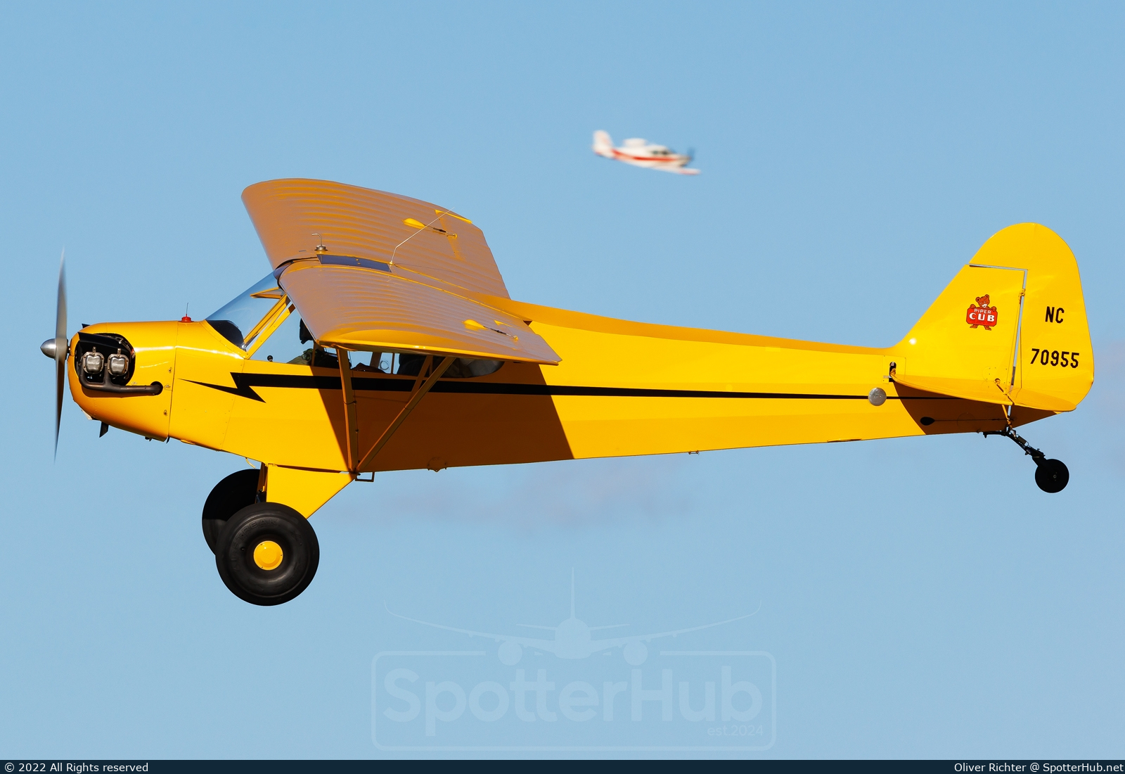 Photo of NC70955 - Piper J-3C-65 Cub operated by Private