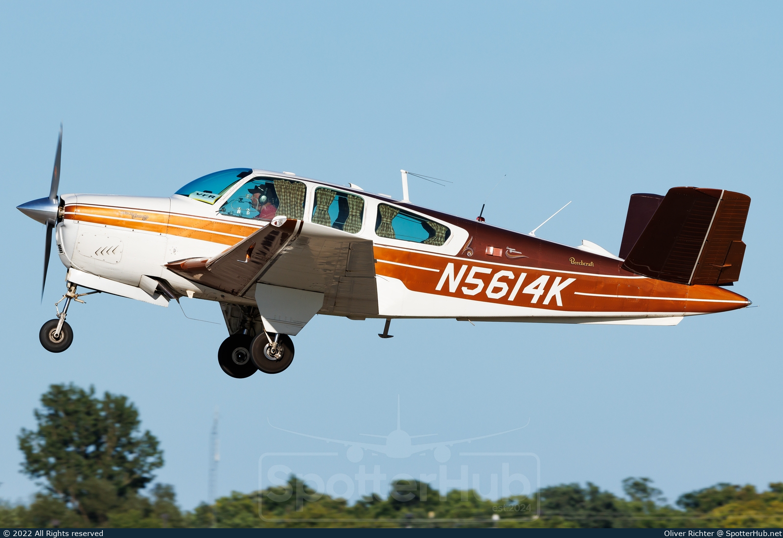 Photo of N5614K - Beechcraft S35 Bonanza operated by Private
