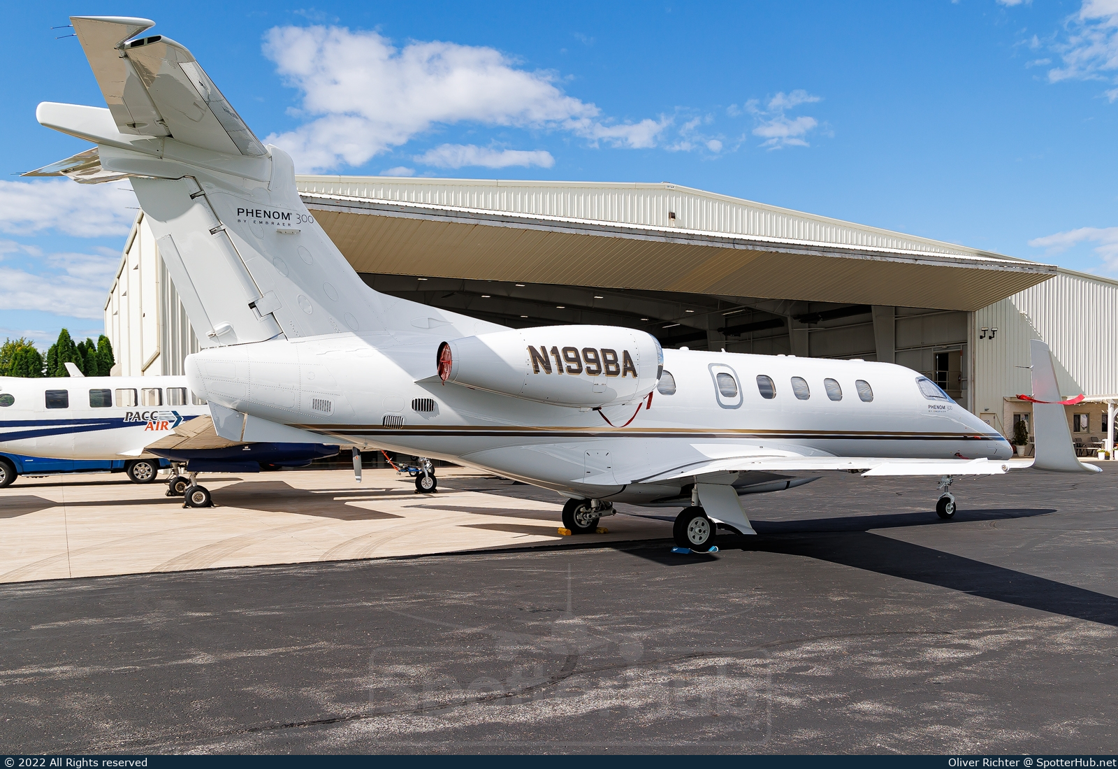 Photo of N199BA - Embraer Phenom 300 operated by McIrvin Aviation