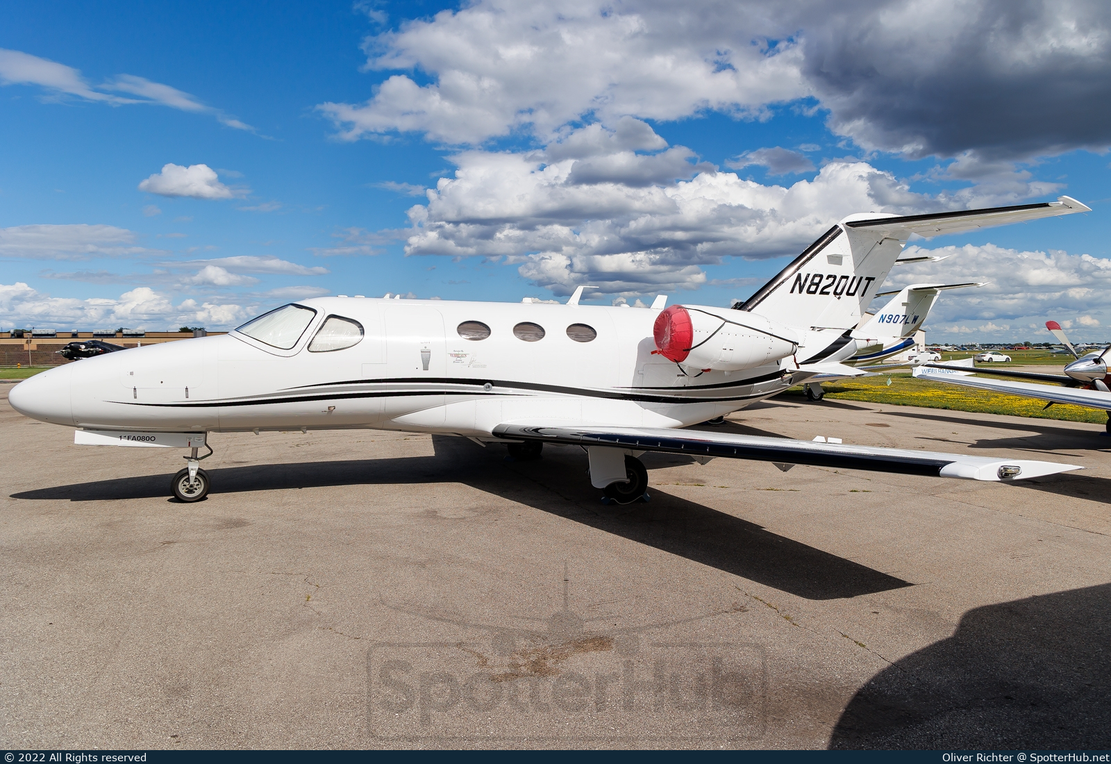 Photo of N820UT - Cessna 510 Citation Mustang operated by Tubreaux Aviation Services