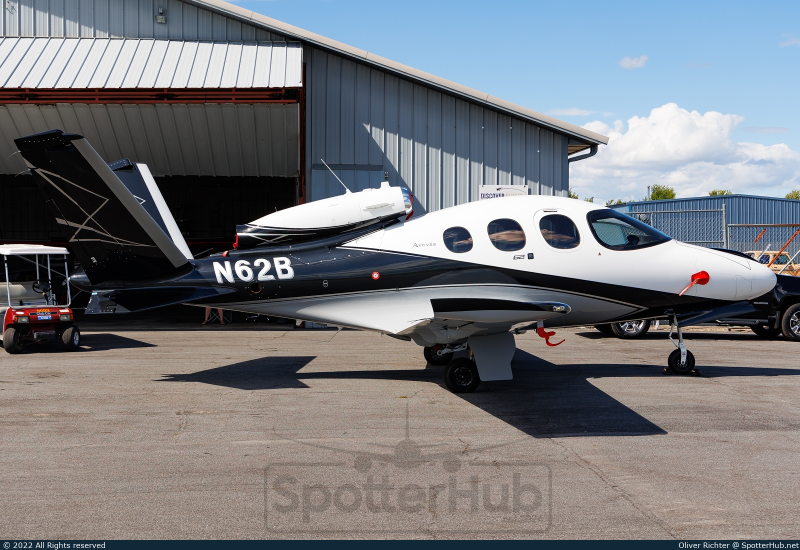 Photo of N62B - Cirrus Vision Jet G2 operated by Private