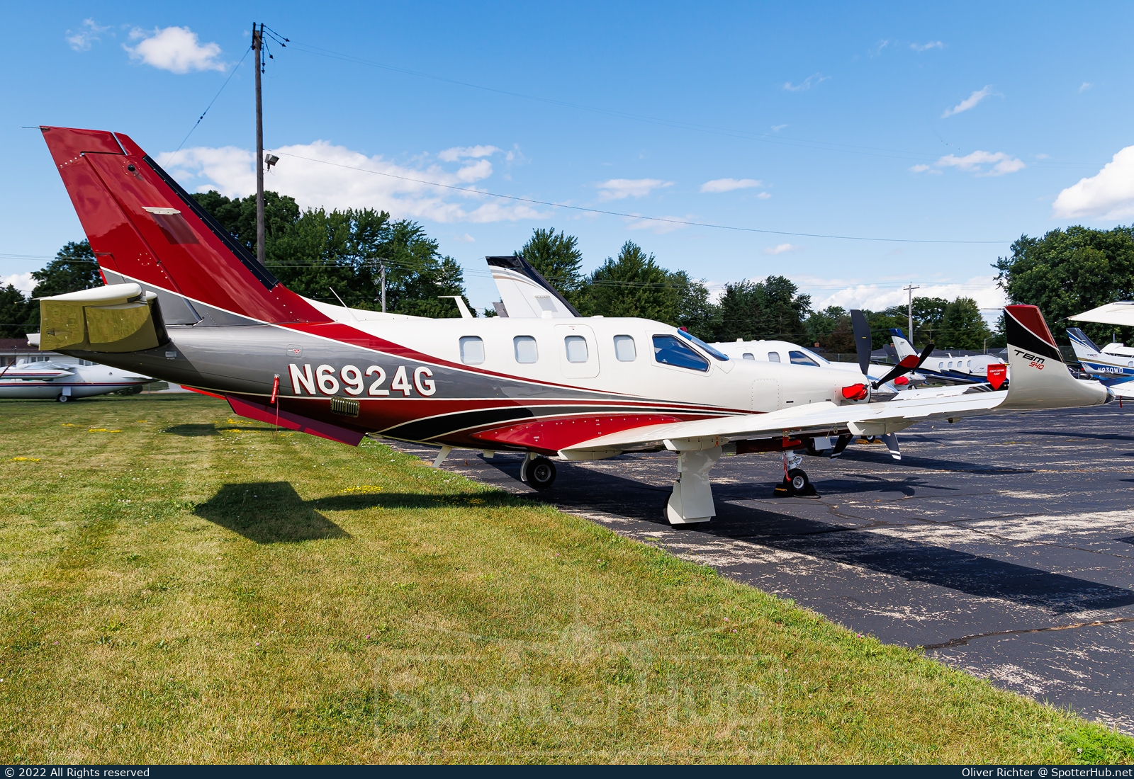 Photo of N6924G - Daher TBM 940 operated by Private