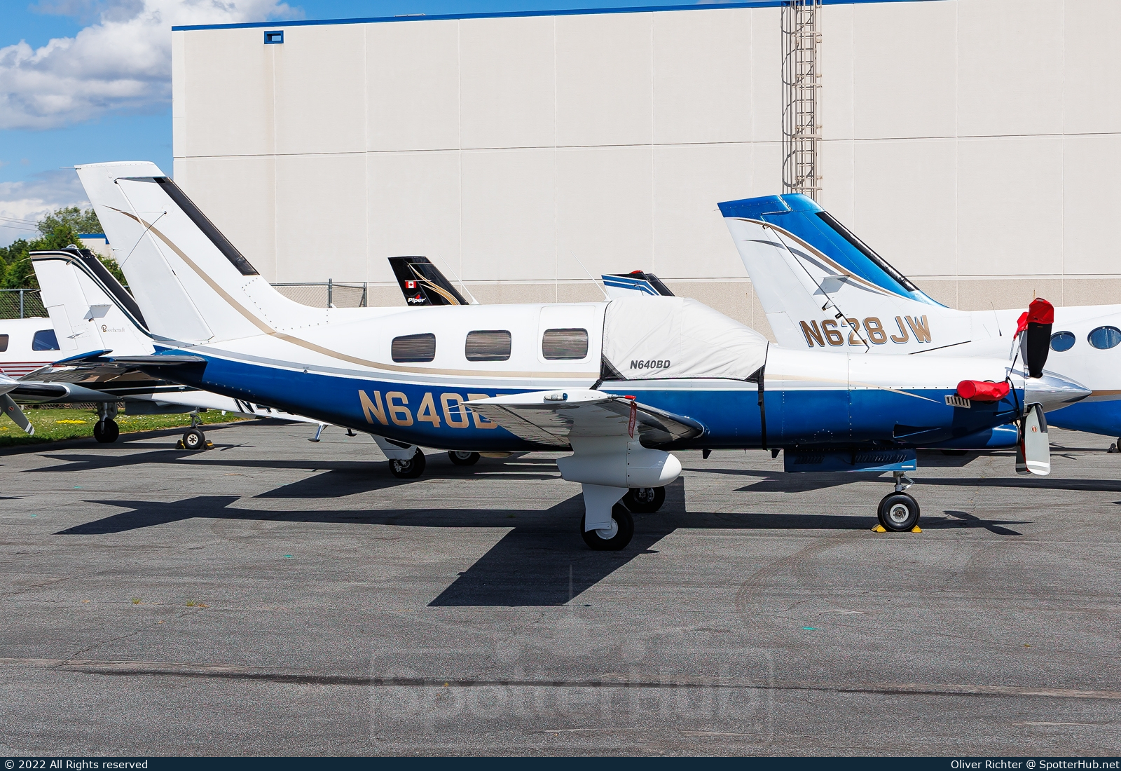 Photo of N640BD - Piper PA-46-350P Malibu Mirage JetPROP DLX operated by Private