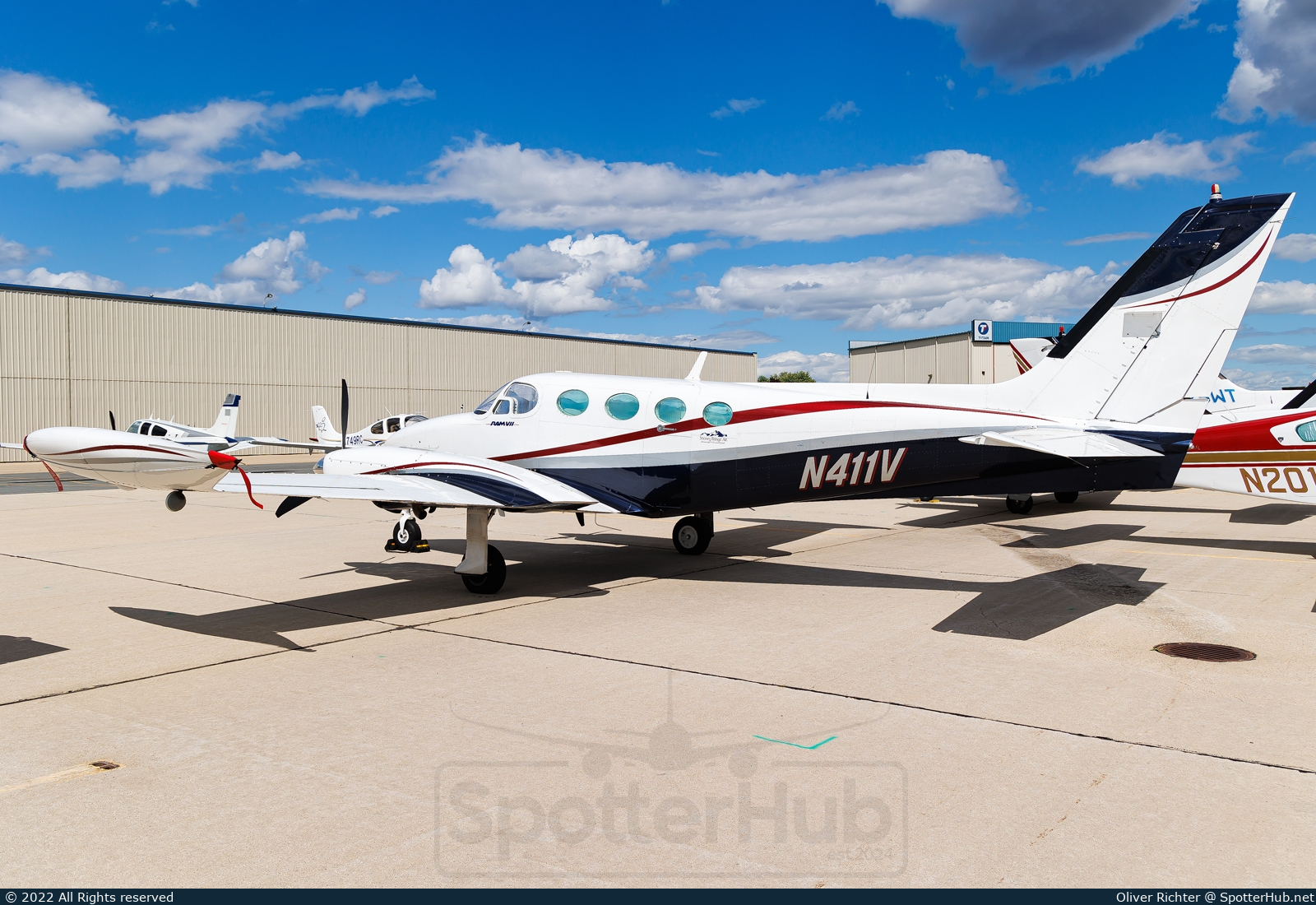 Photo of N411V - Cessna 340 operated by Private