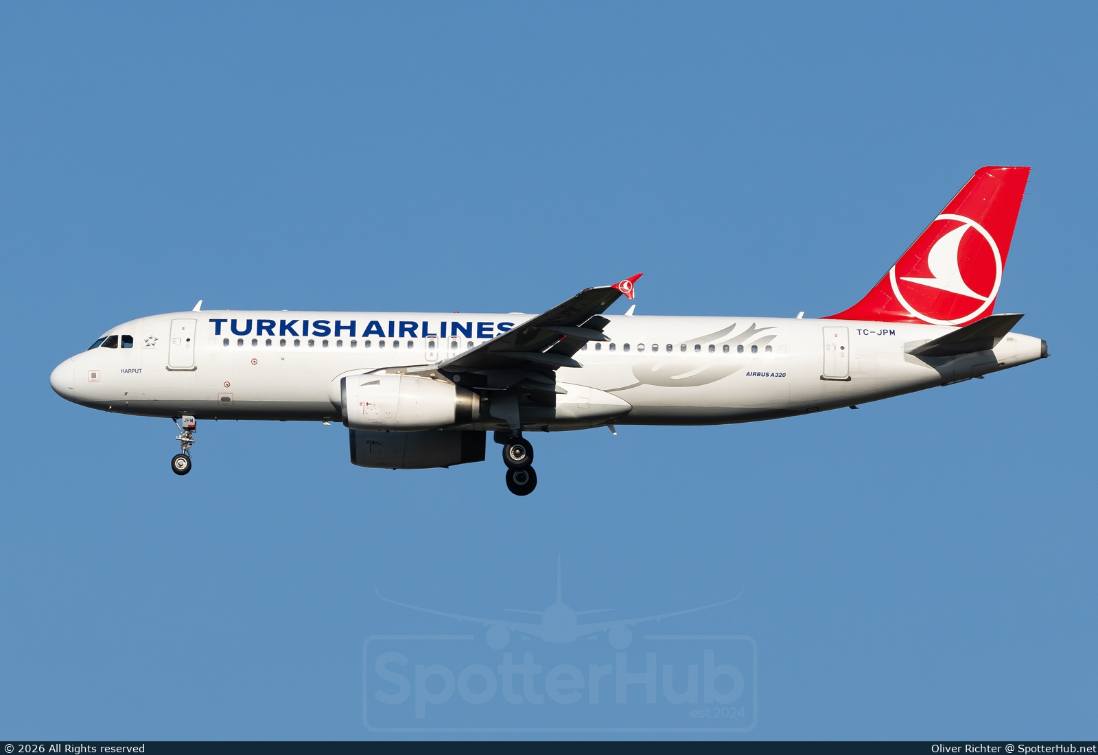 Photo of TC-JPM - Airbus A320-232 operated by Turkish Airlines