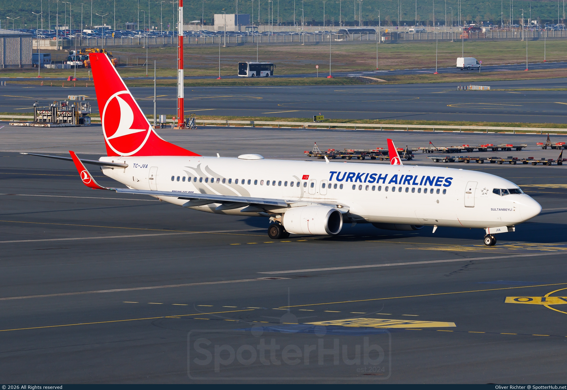 Photo of TC-JVA - Boeing 737-8F2 operated by Turkish Airlines