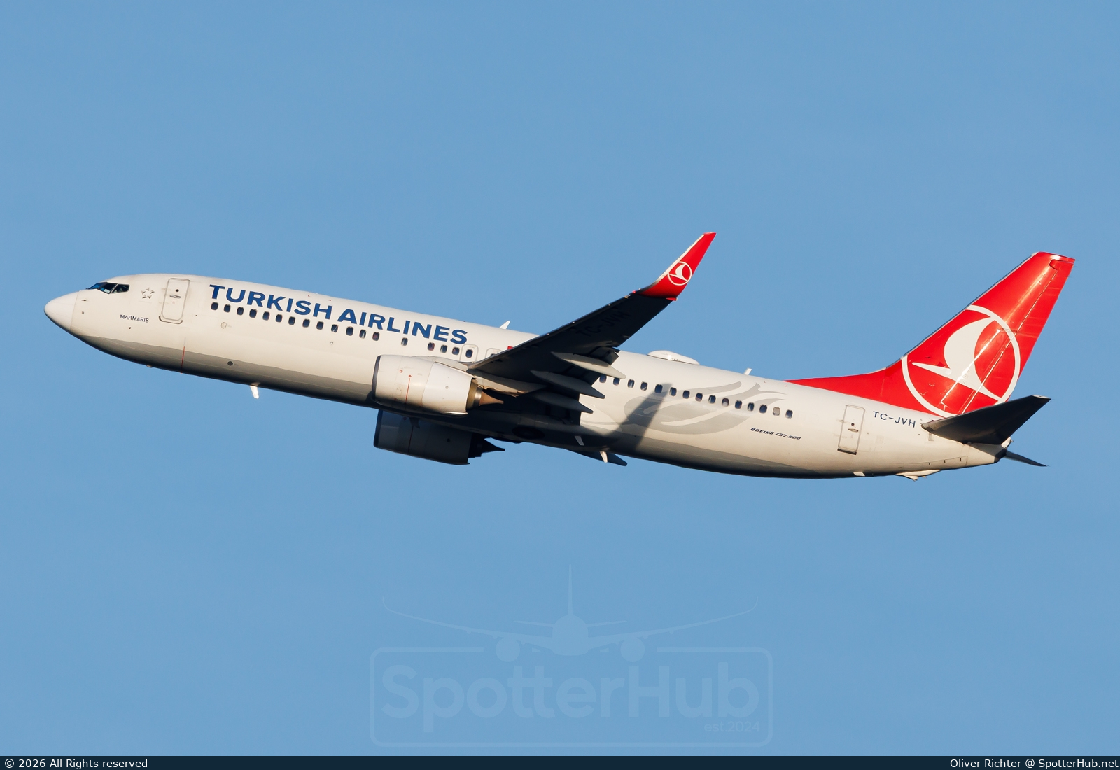 Photo of TC-JVH - Boeing 737-8F2 operated by Turkish Airlines