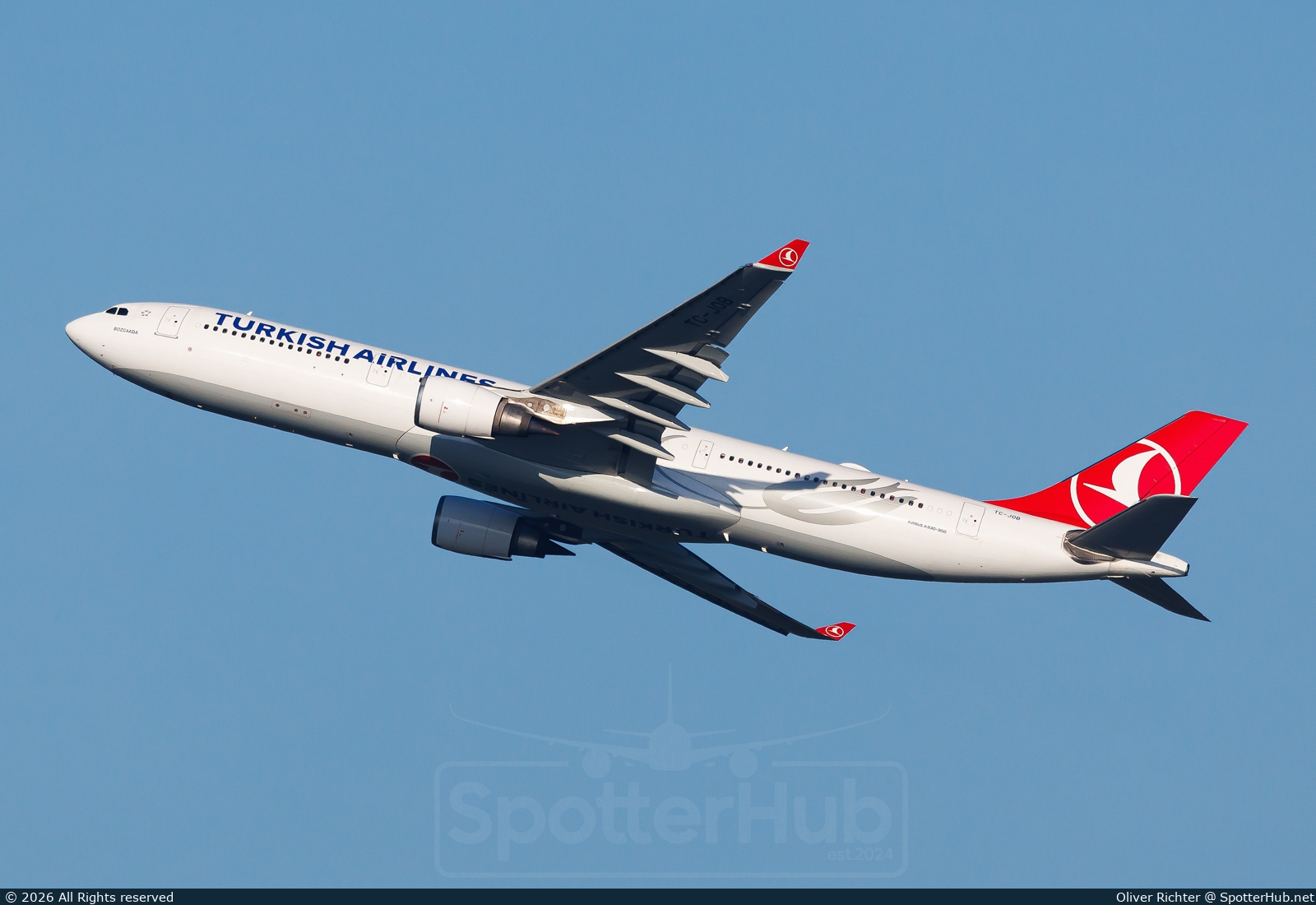 Photo of TC-JOB - Airbus A330-303 operated by Turkish Airlines