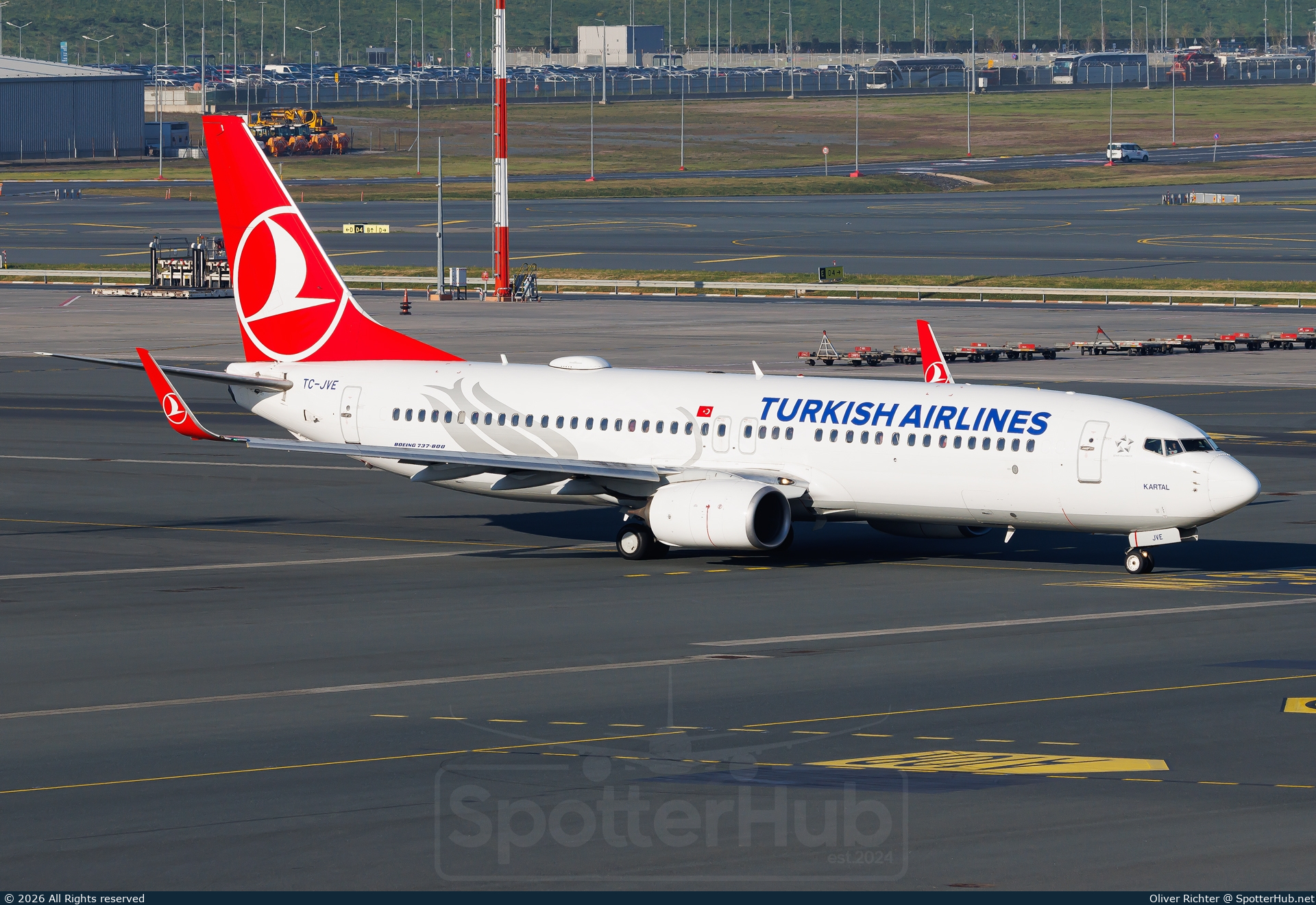 Photo of TC-JVE - Boeing 737-8F2 operated by Turkish Airlines