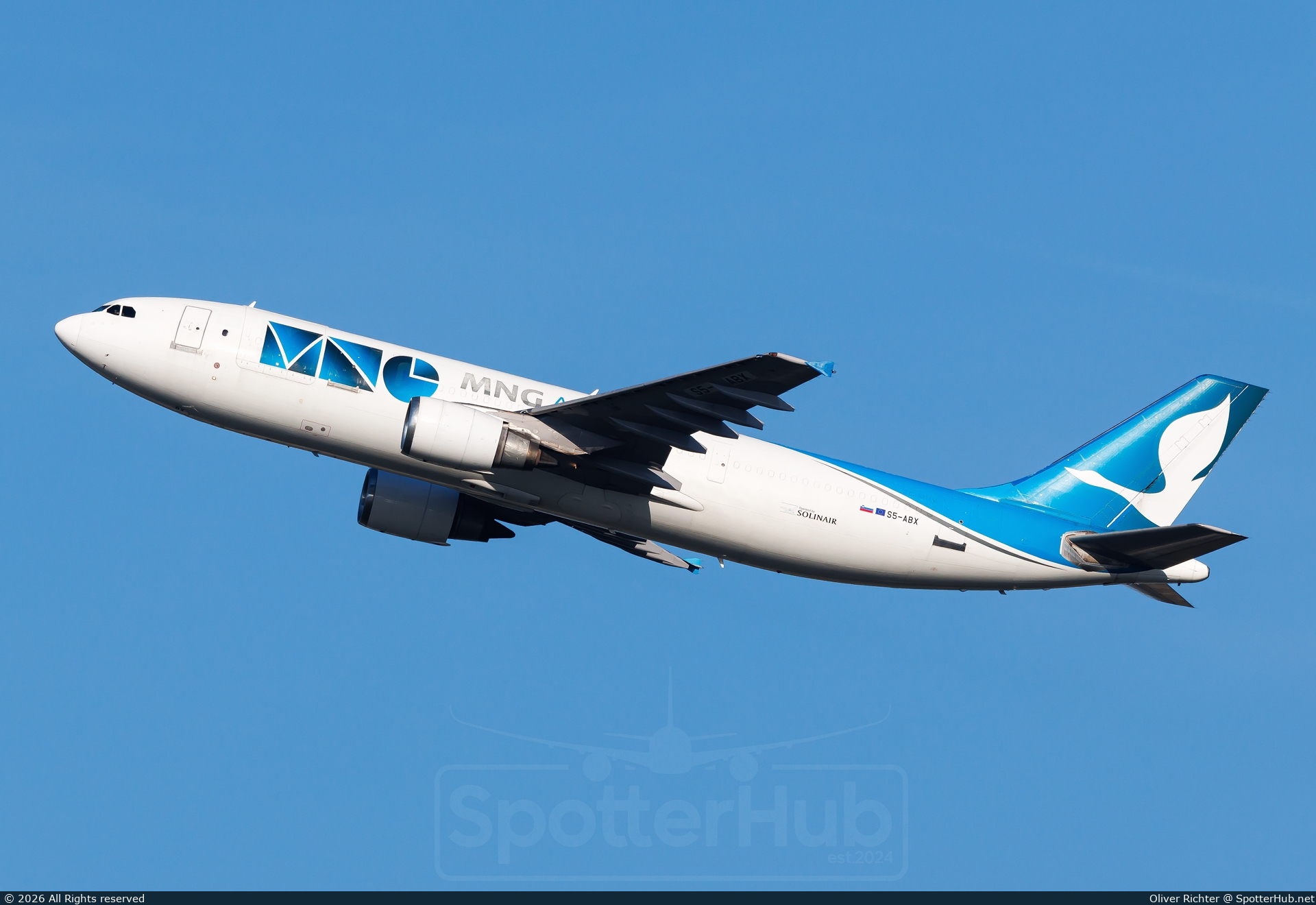 Photo of S5-ABX - Airbus A300C4-605R operated by MNG Airlines (opb Solinair)