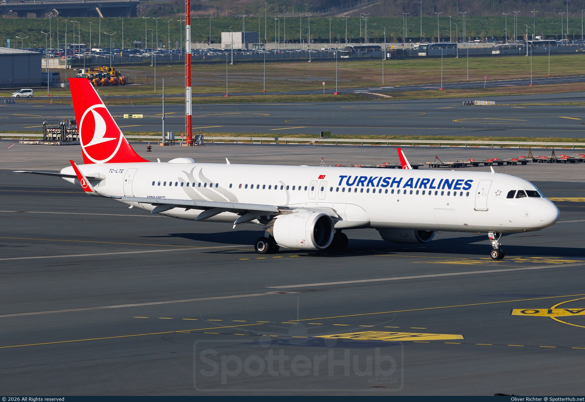 Photo of TC-LTE - Airbus A321-271NX operated by Turkish Airlines