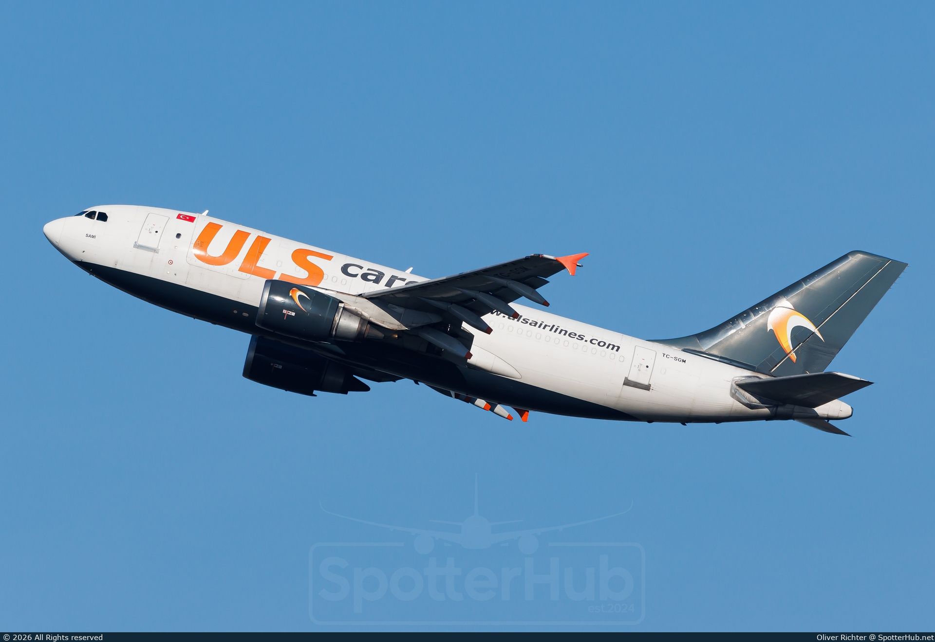 Photo of TC-SGM - Airbus A310-308(F) operated by ULS Airlines Cargo