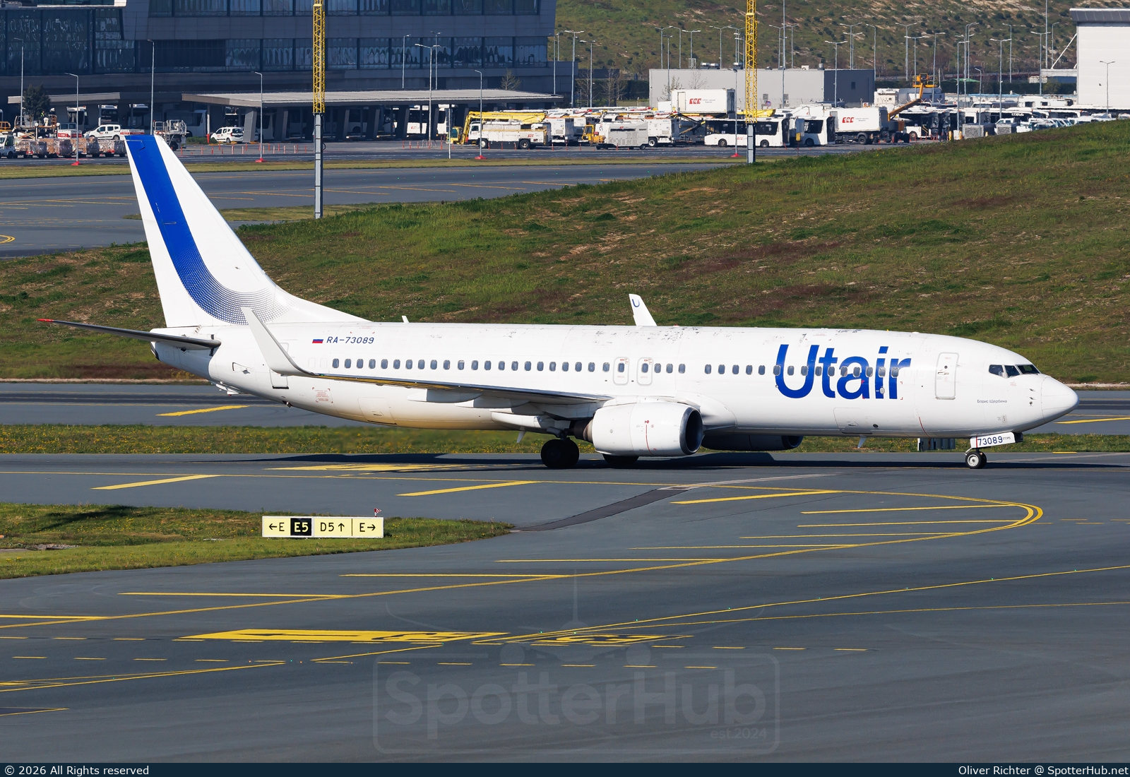 Photo of RA-73089 - Boeing 737-8GU operated by Utair