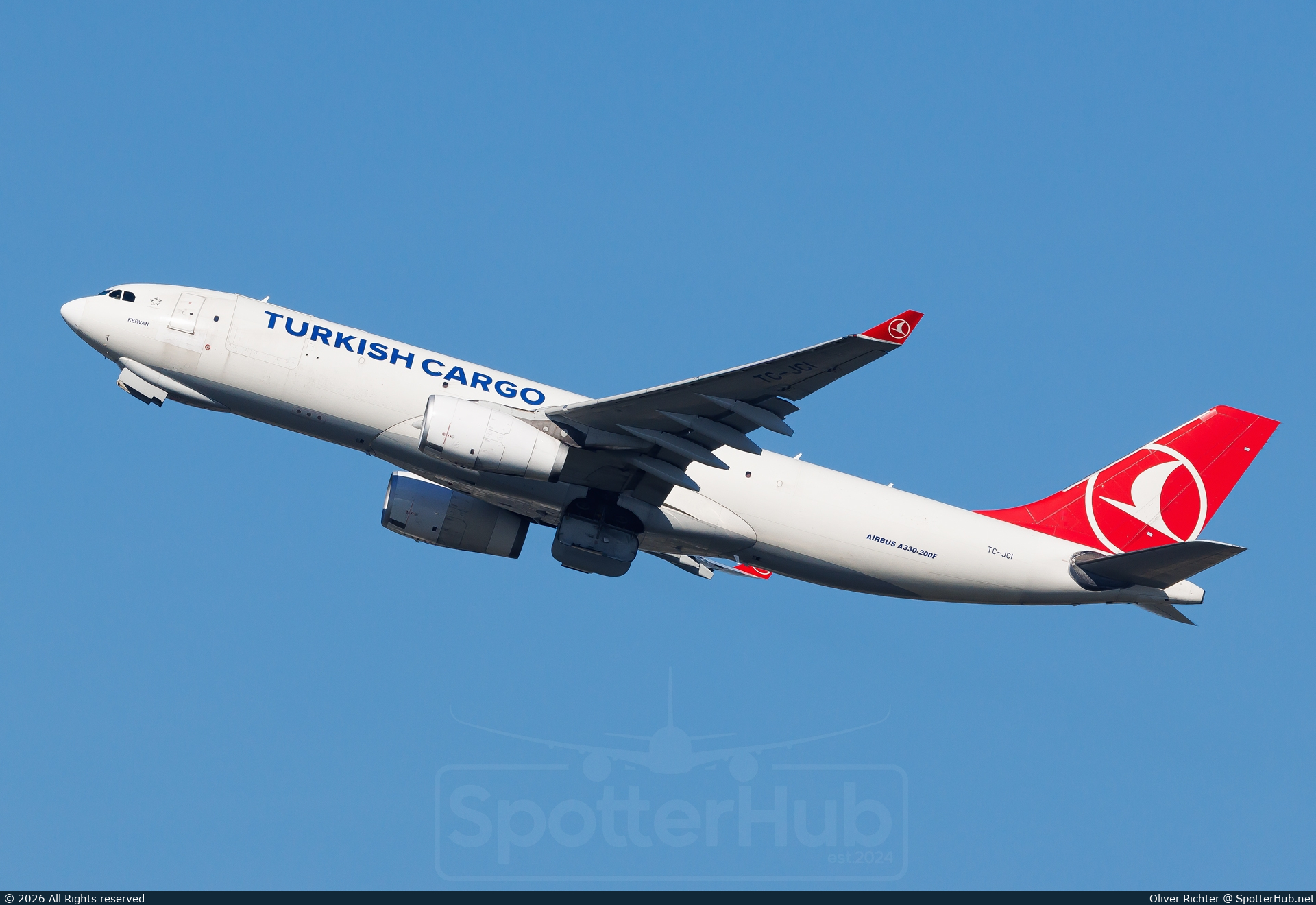 Photo of TC-JCI - Airbus A330-243F operated by Turkish Airlines Cargo