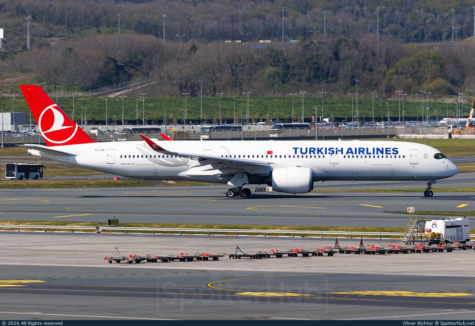 Photo of TC-LHD - Airbus A350-941 operated by Turkish Airlines