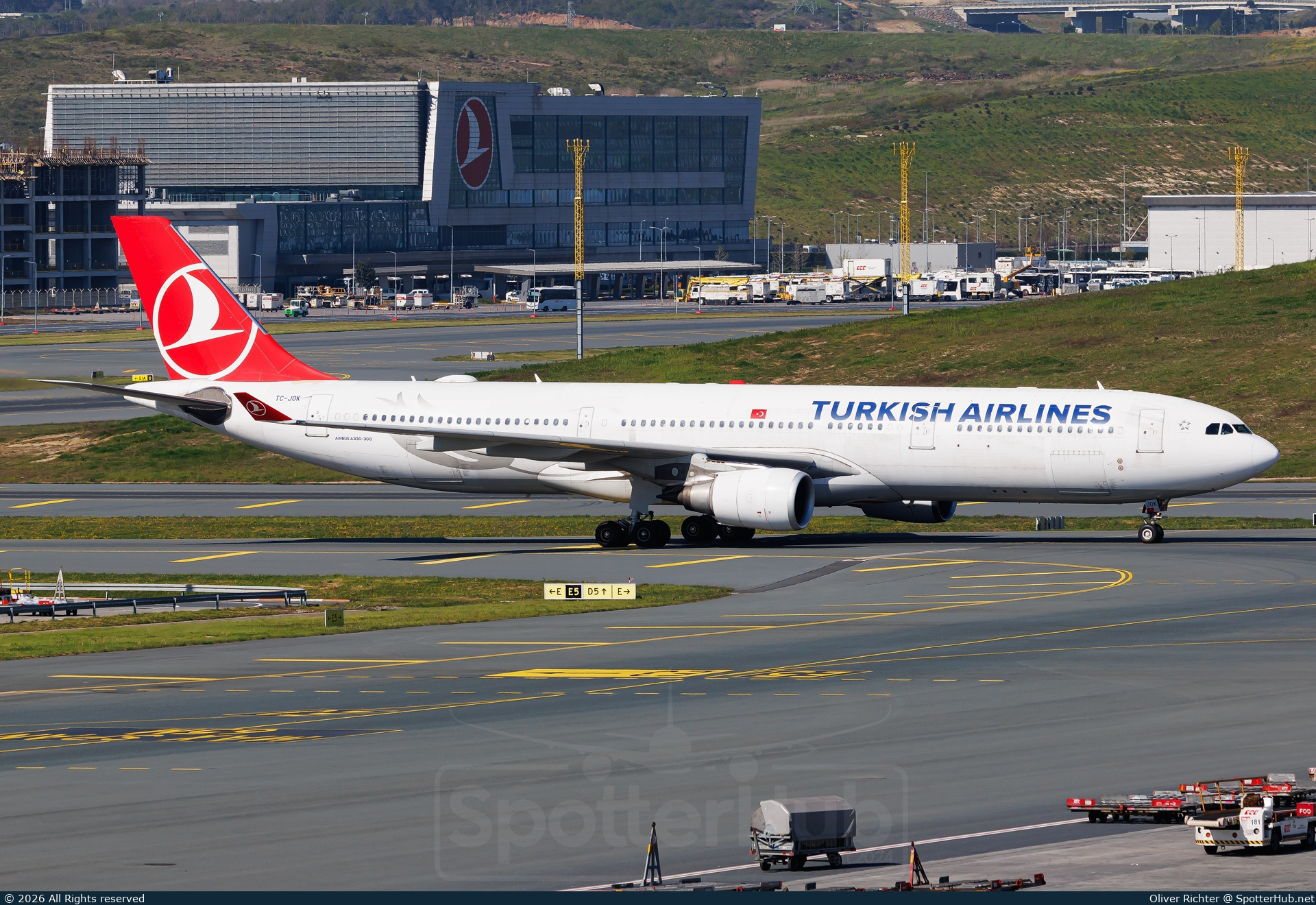 Photo of TC-JOK - Airbus A330-303 operated by Turkish Airlines