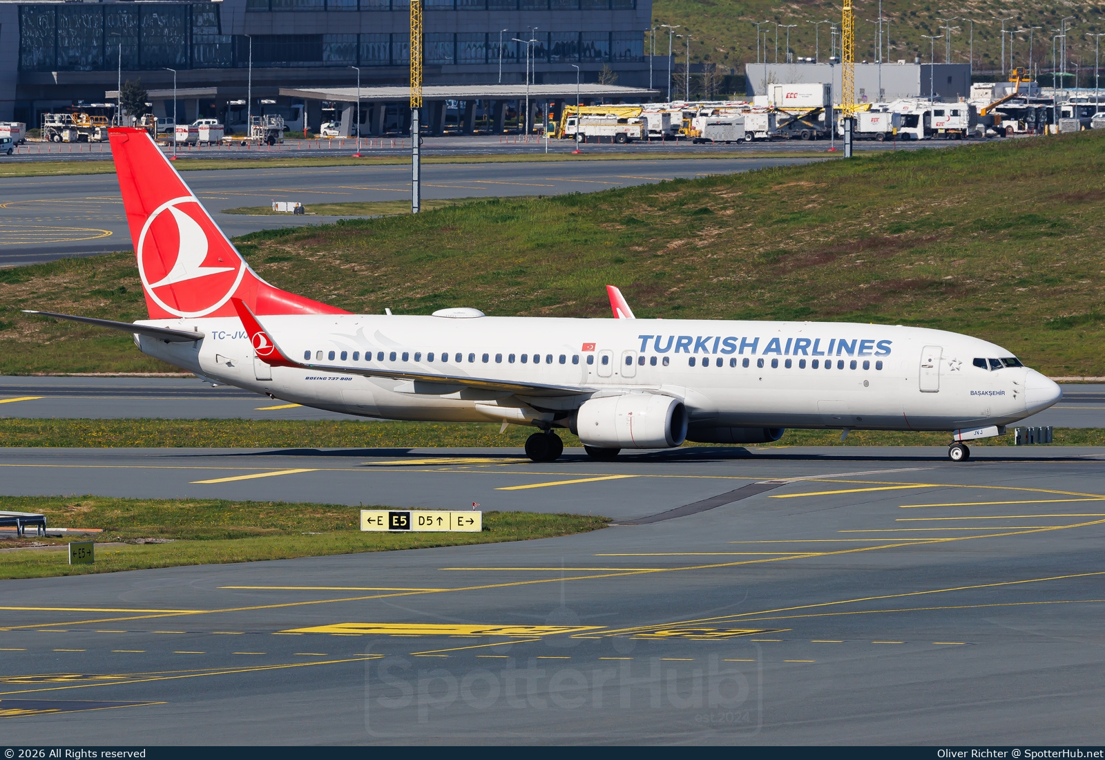 Photo of TC-JVJ - Boeing 737-8F2 operated by Turkish Airlines