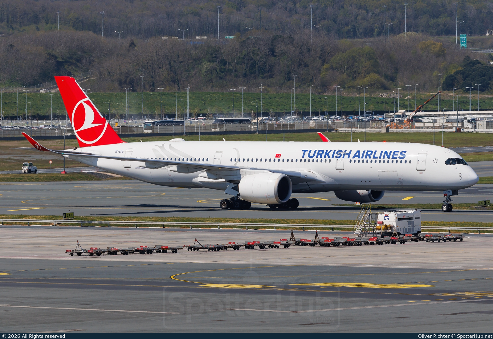Photo of TC-LGU - Airbus A350-941 operated by Turkish Airlines