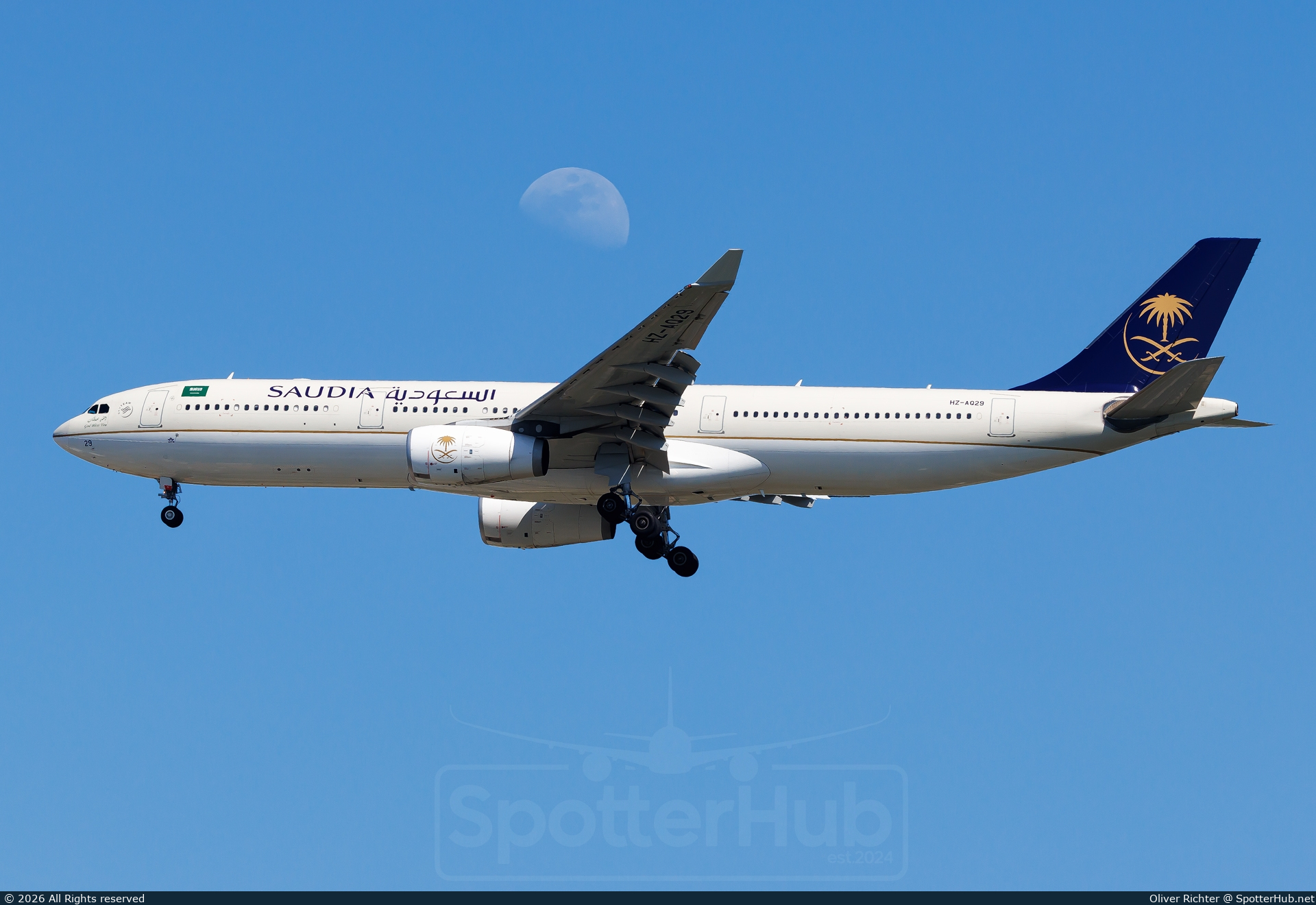Photo of HZ-AQ29 - Airbus A330-343 operated by Saudia