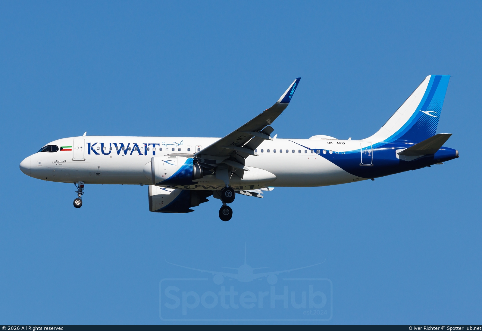 Photo of 9K-AKQ - Airbus A320-251N operated by Kuwait Airways
