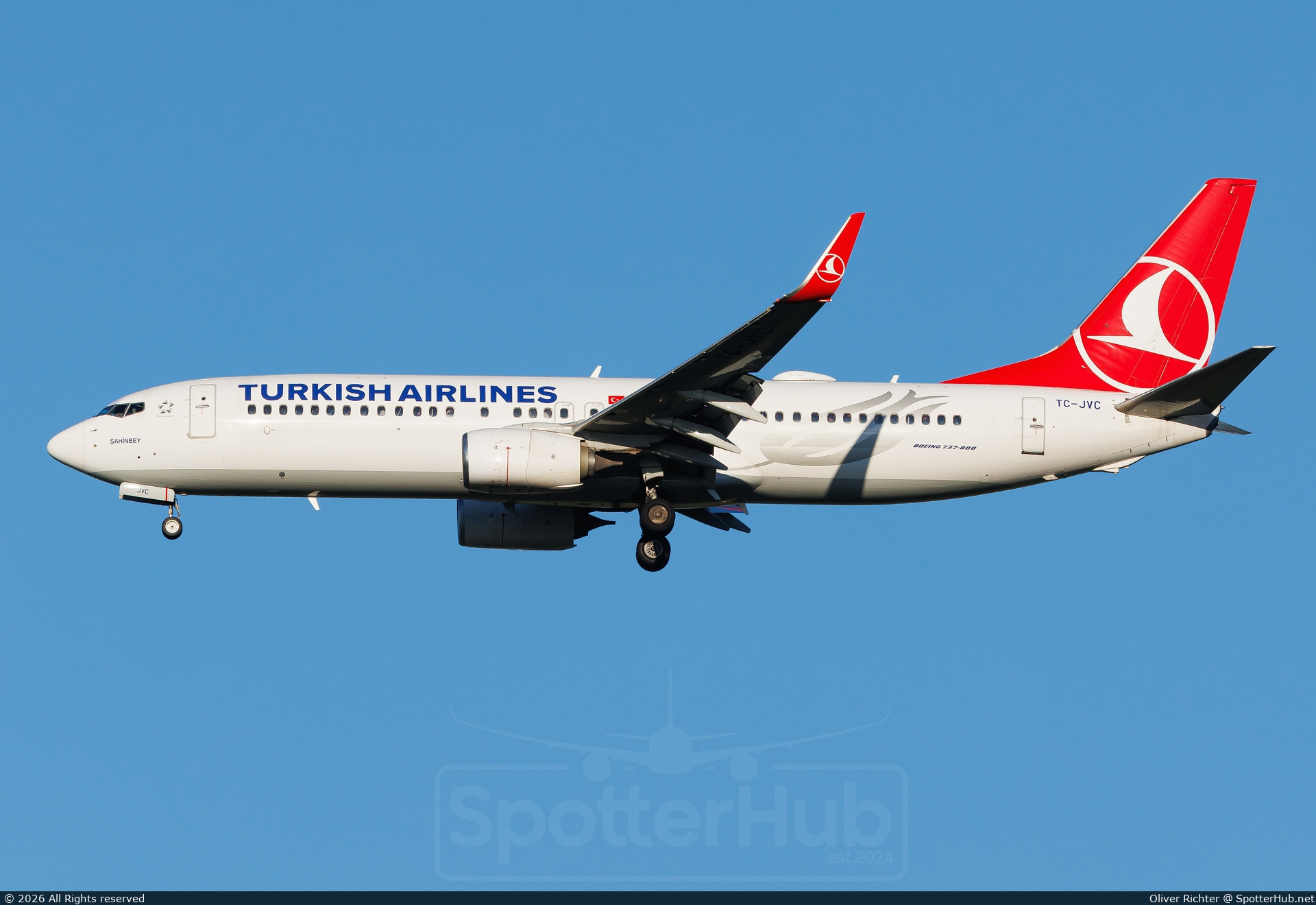 Photo of TC-JVC - Boeing 737-8F2 operated by Turkish Airlines