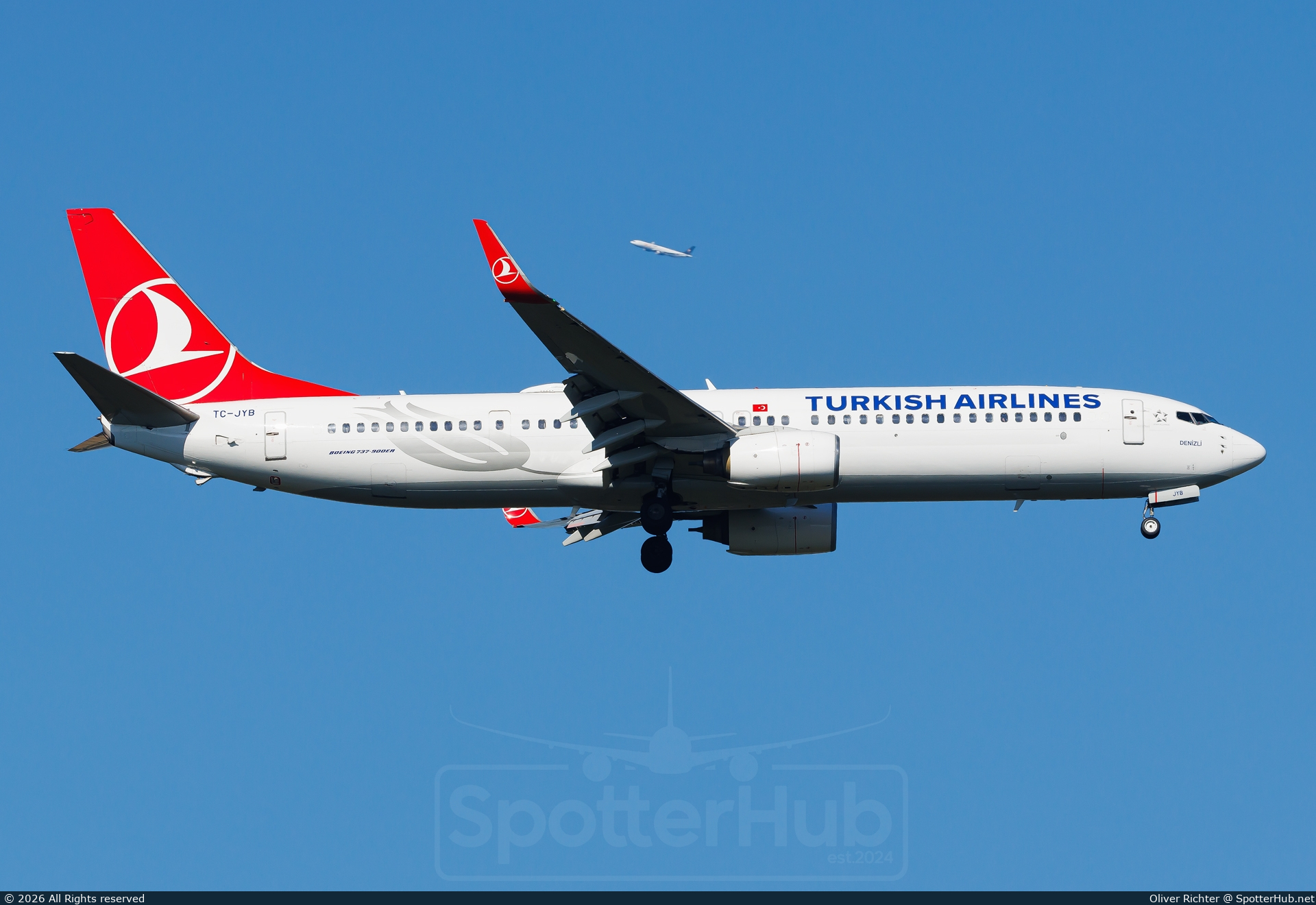 Photo of TC-JYB - Boeing 737-9F2(ER) operated by Turkish Airlines