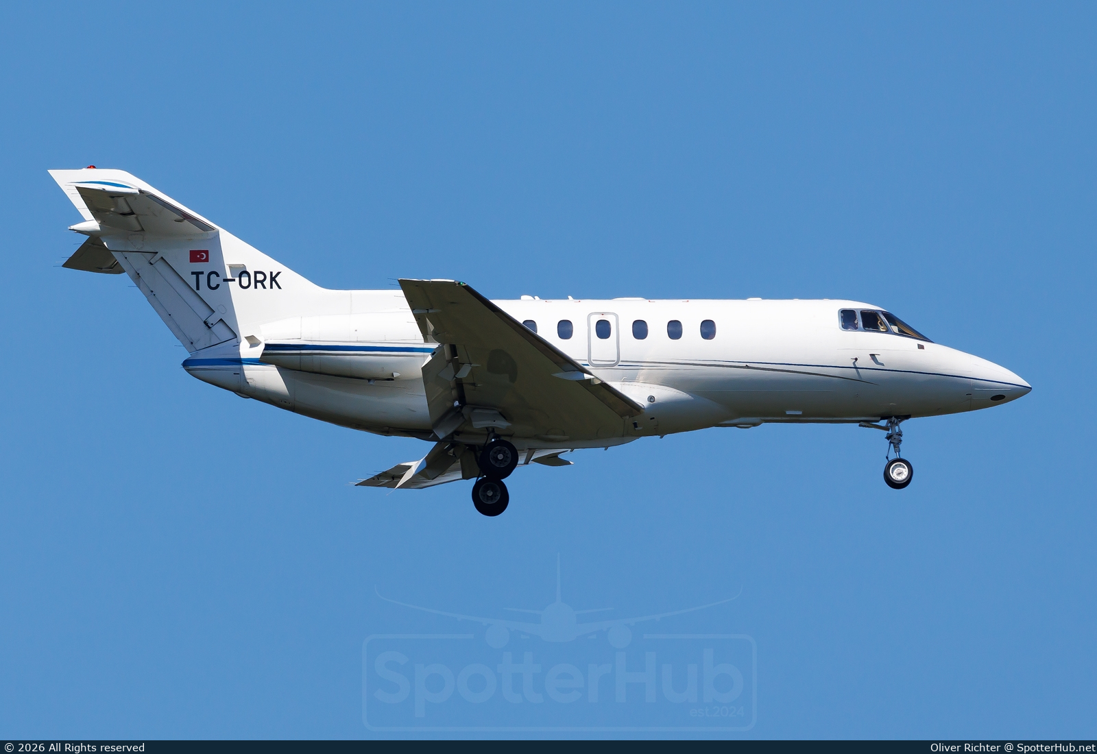 Photo of TC-ORK - Hawker Beechcraft 750 operated by Genel Air