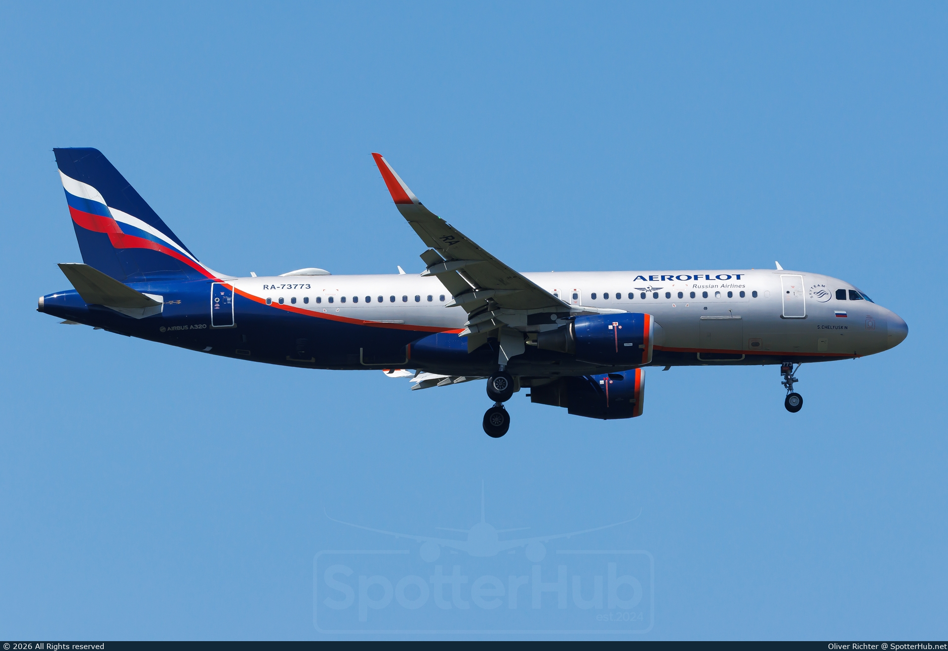 Photo of RA-73773 - Airbus A320-214 operated by Aeroflot