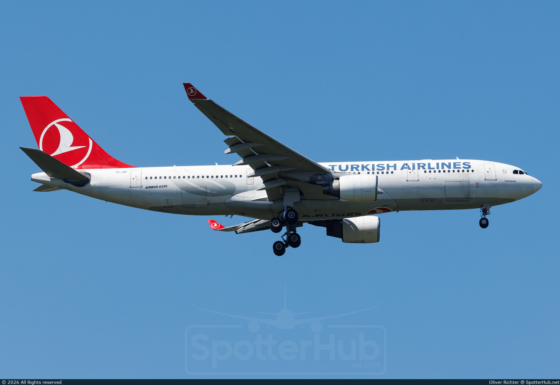 Photo of TC-JIO - Airbus A330-223 operated by Turkish Airlines