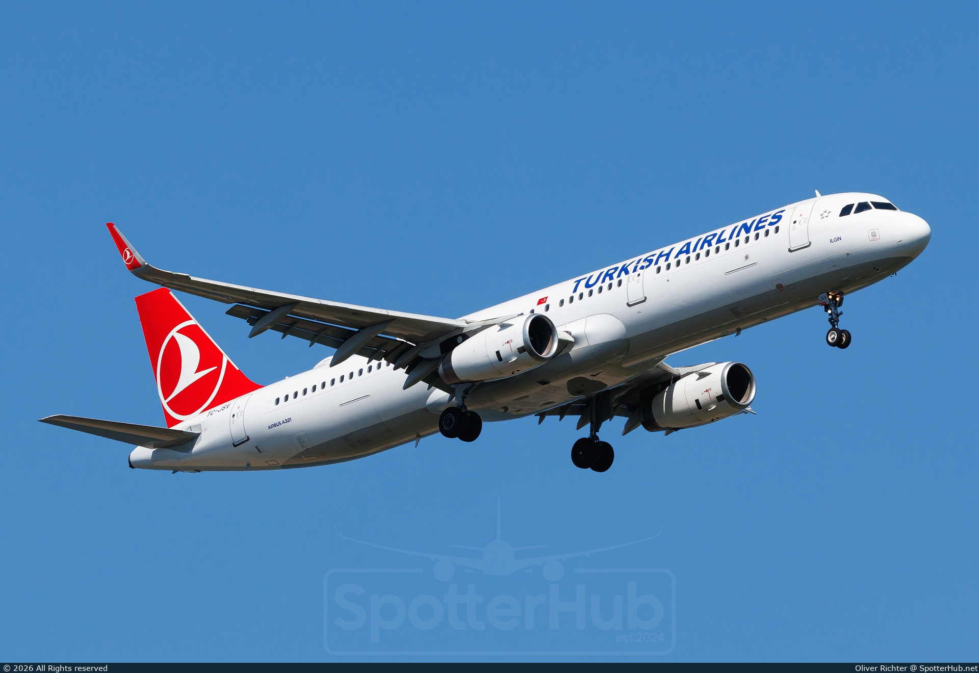 Photo of TC-JSV - Airbus A321-231 operated by Turkish Airlines