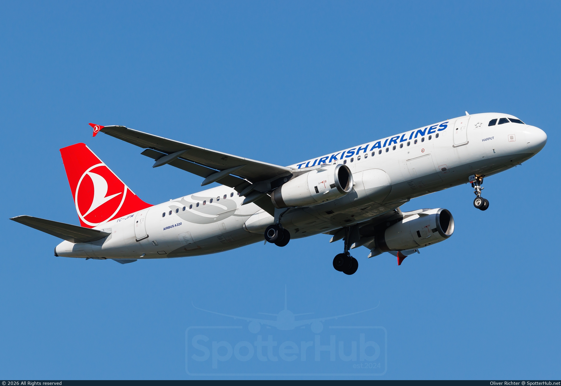 Photo of TC-JPM - Airbus A320-232 operated by Turkish Airlines