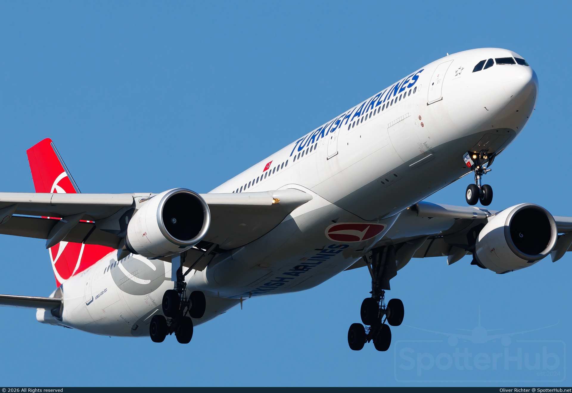 Photo of TC-LND - Airbus A330-303 operated by Turkish Airlines