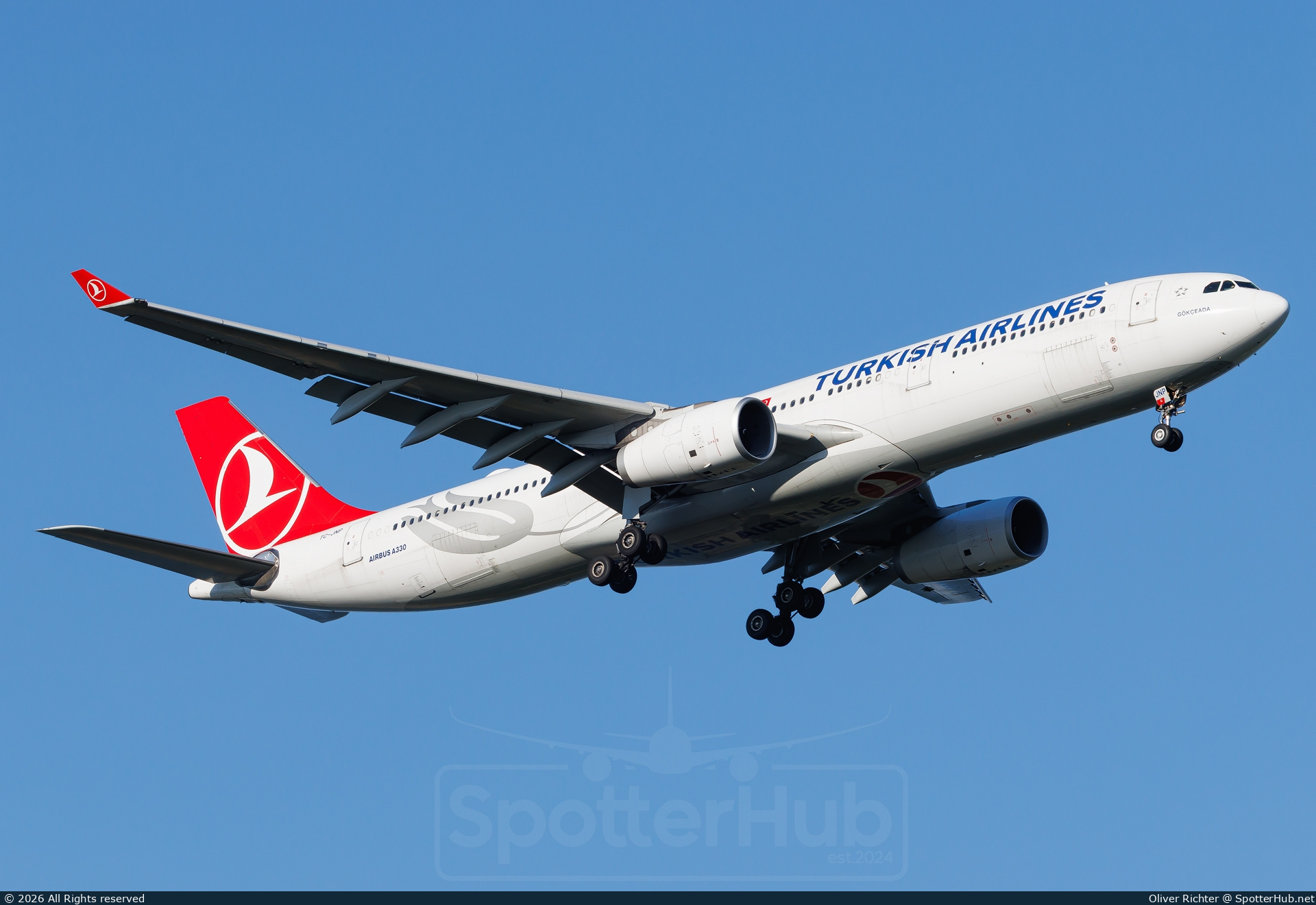 Photo of TC-JNP - Airbus A330-343 operated by Turkish Airlines