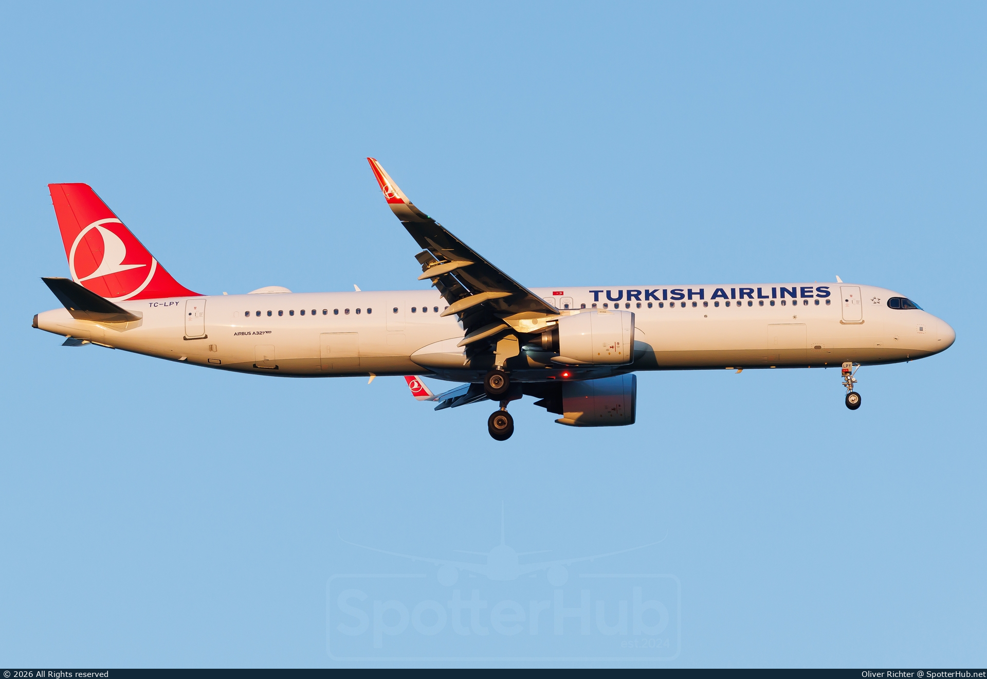 Photo of TC-LPY - Airbus A321-271NX operated by Turkish Airlines