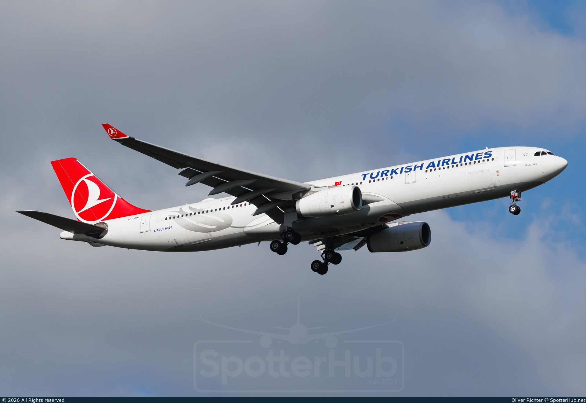 Photo of TC-JNN - Airbus A330-343 operated by Turkish Airlines