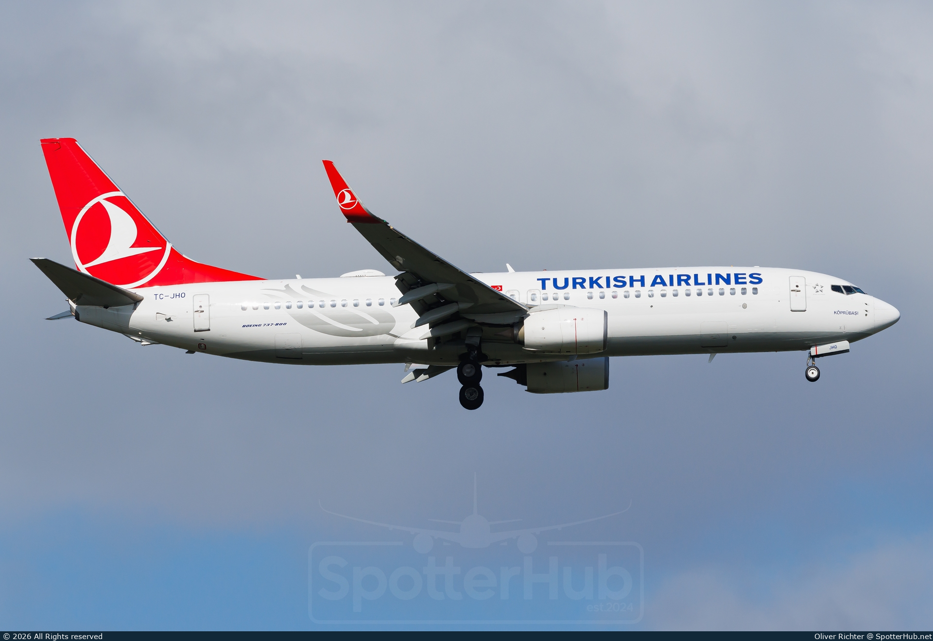 Photo of TC-JHO - Boeing 737-8F2 operated by Turkish Airlines