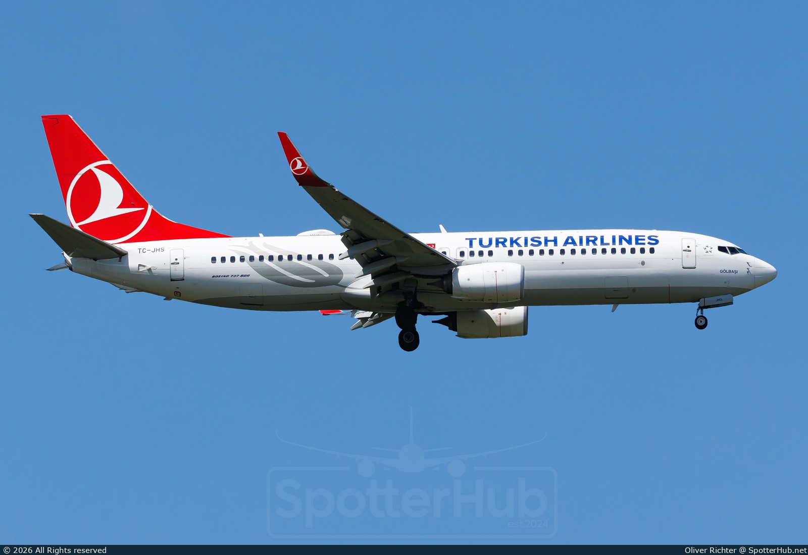 Photo of TC-JHS - Boeing 737-8F2 operated by Turkish Airlines