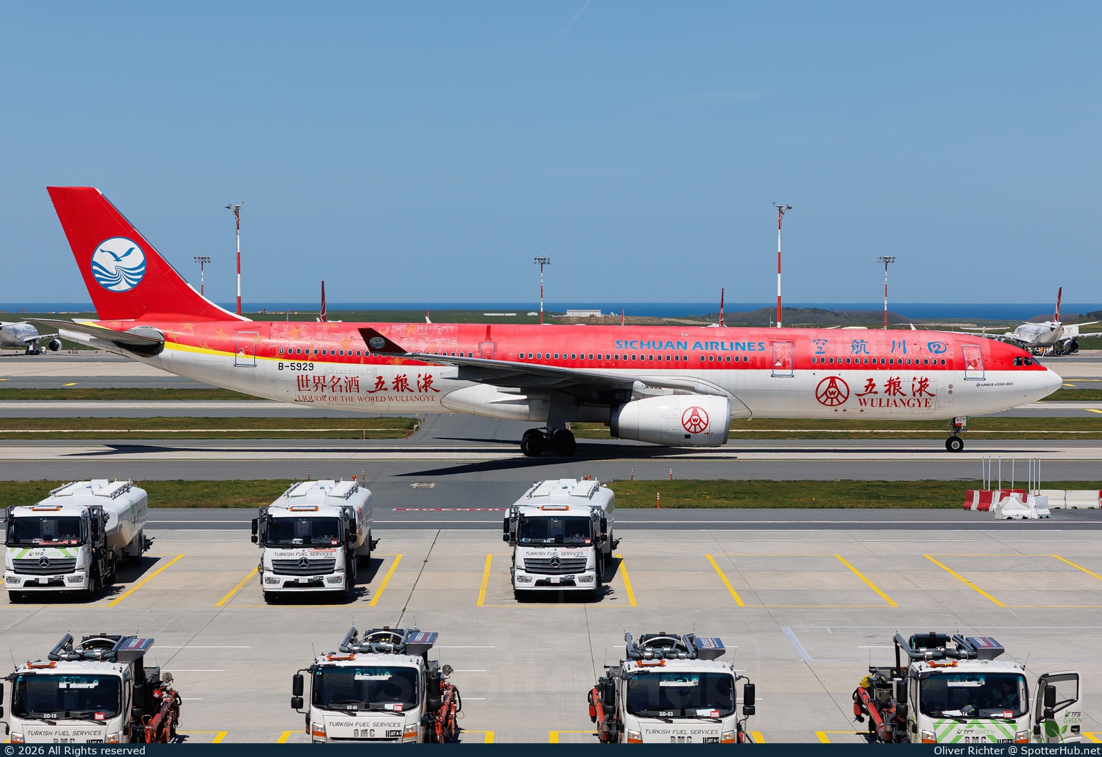 Photo of B-5929 - Airbus A330-343 operated by Sichuan Airlines