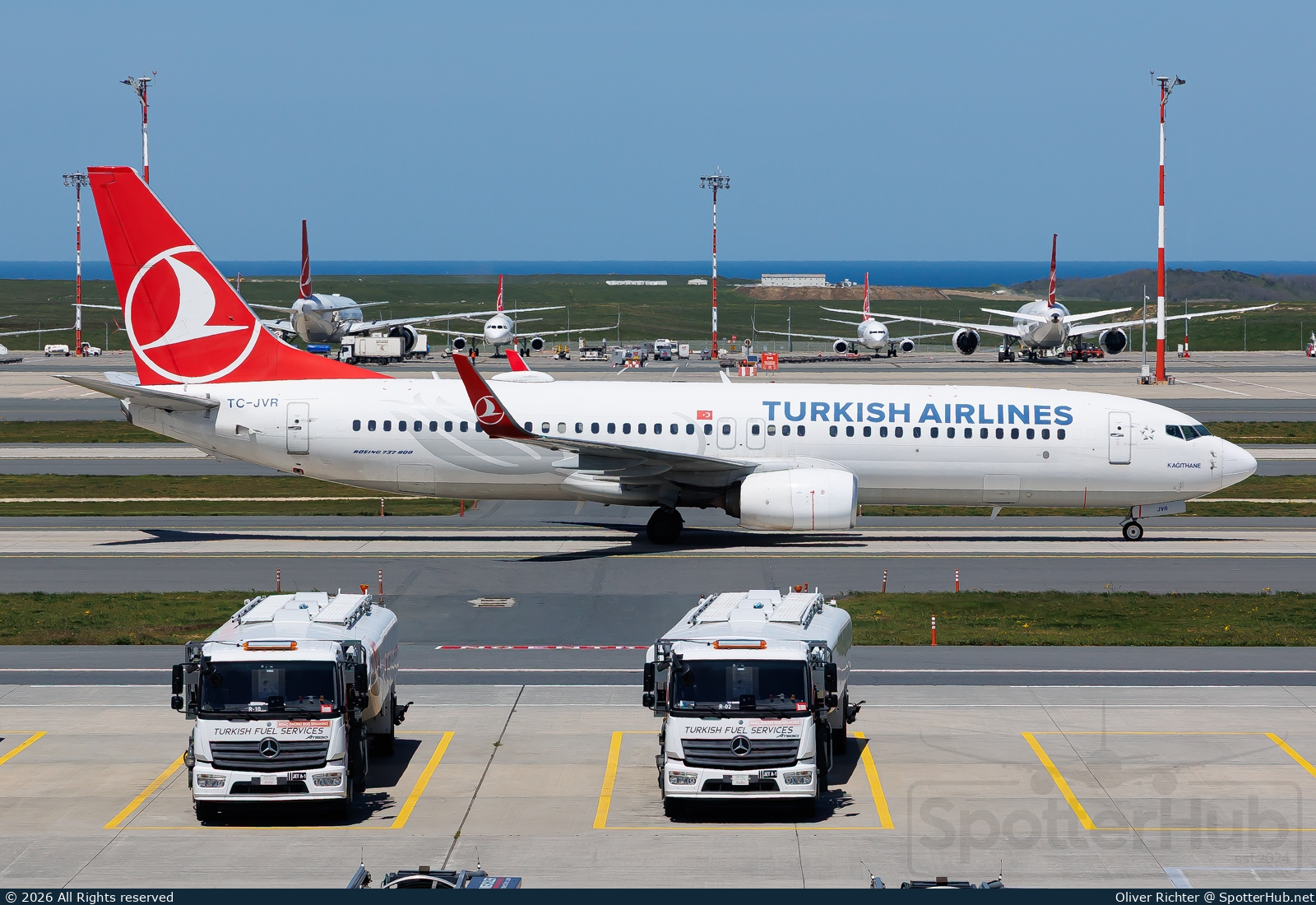 Photo of TC-JVR - Boeing 737-8F2 operated by Turkish Airlines