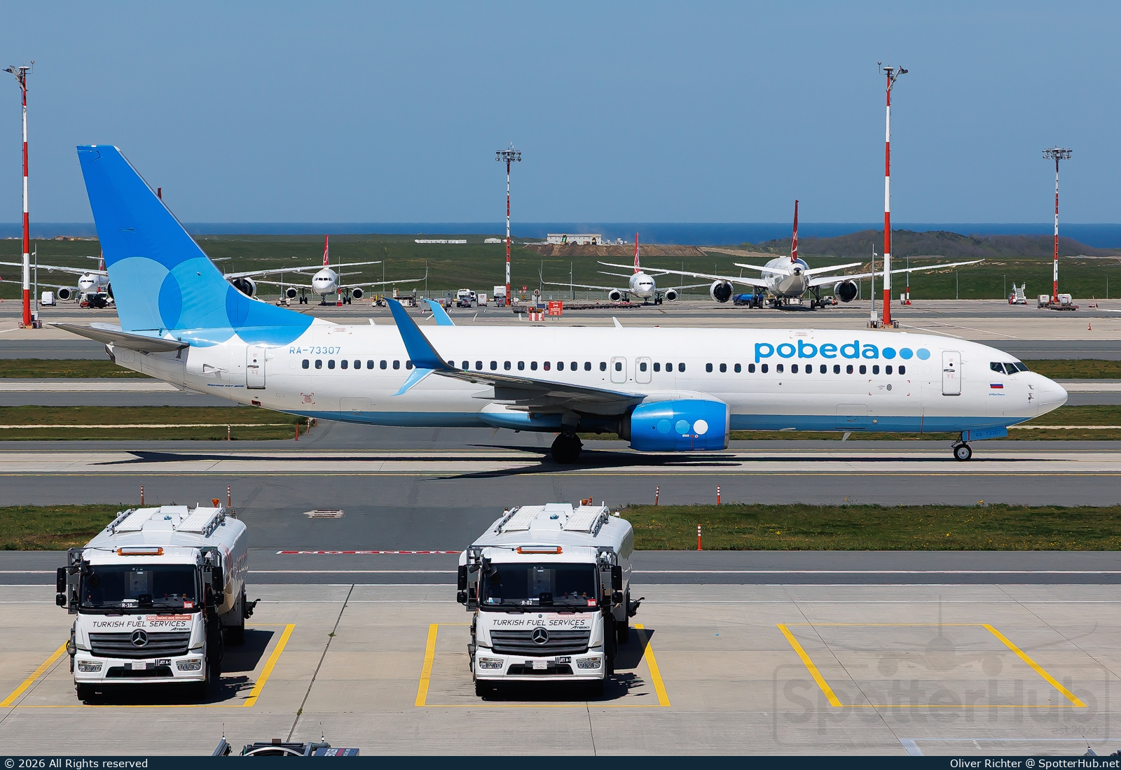 Photo of RA-73307 - Boeing 737-8AL operated by Pobeda